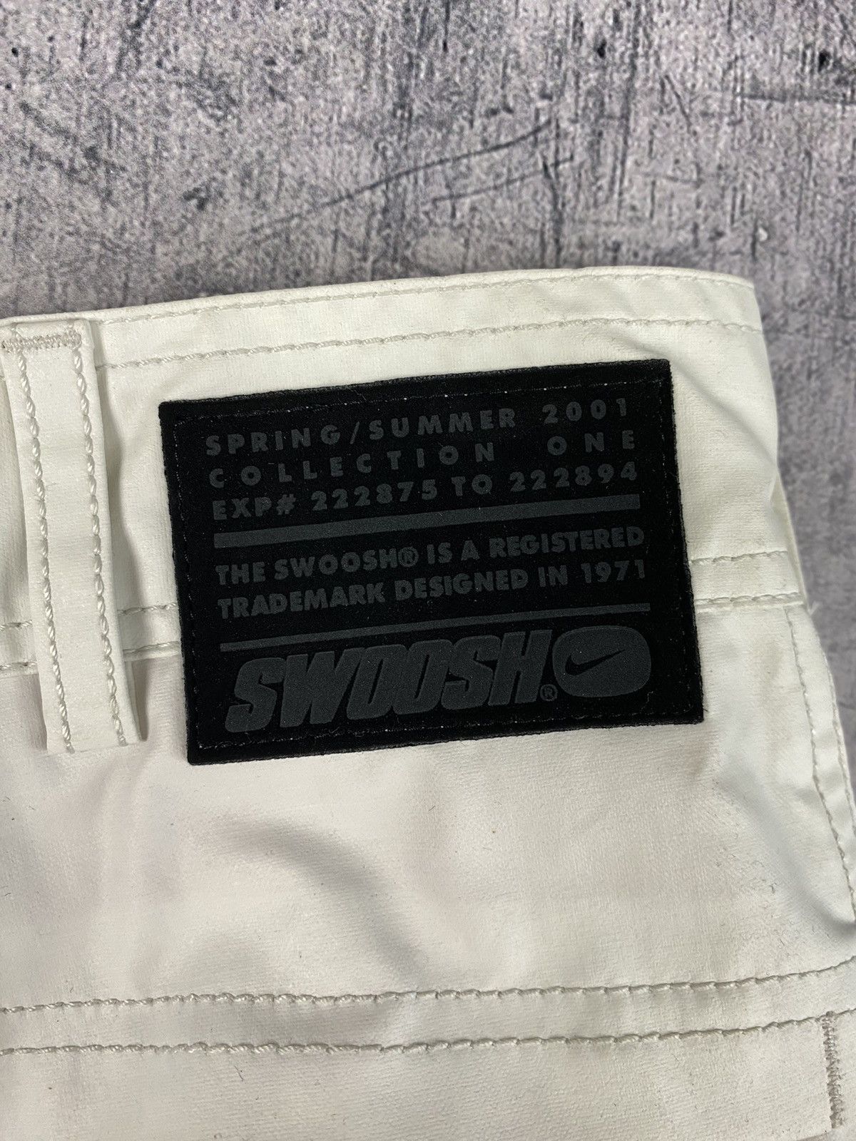 Nike × Nike ACG × Vintage Vintage Nike Swoosh Drill Shorts Size 32 Size US 32 / EU 48 - 12 Thumbnail