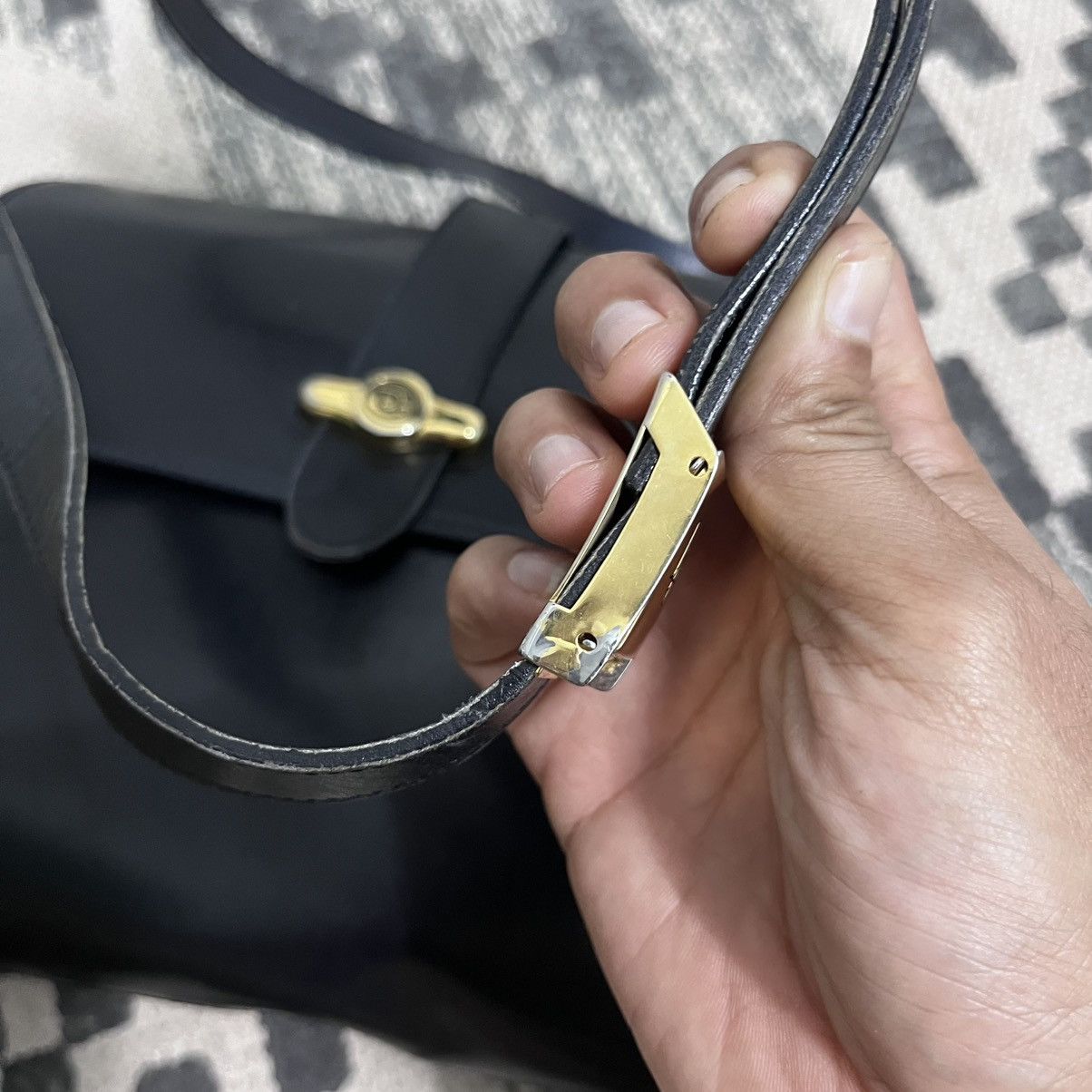 Dior Authentic Dior by Christian Dior Genuine Leather Sling Bag Size ONE SIZE - 8 Thumbnail