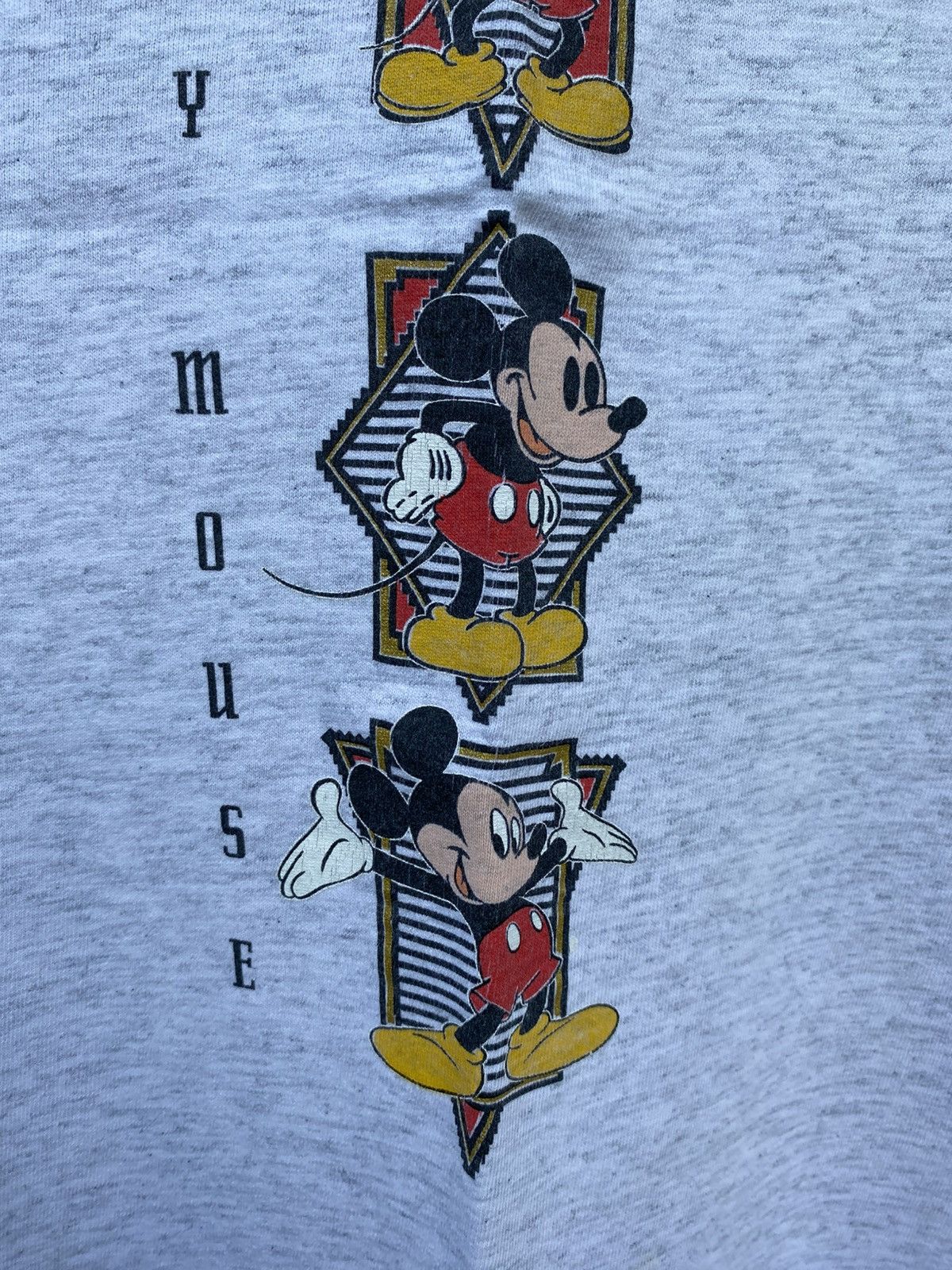 Mickey Mouse × Vintage Vintage 90s Mickey Mouse Size US XL / EU 56 / 4 - 8 Thumbnail