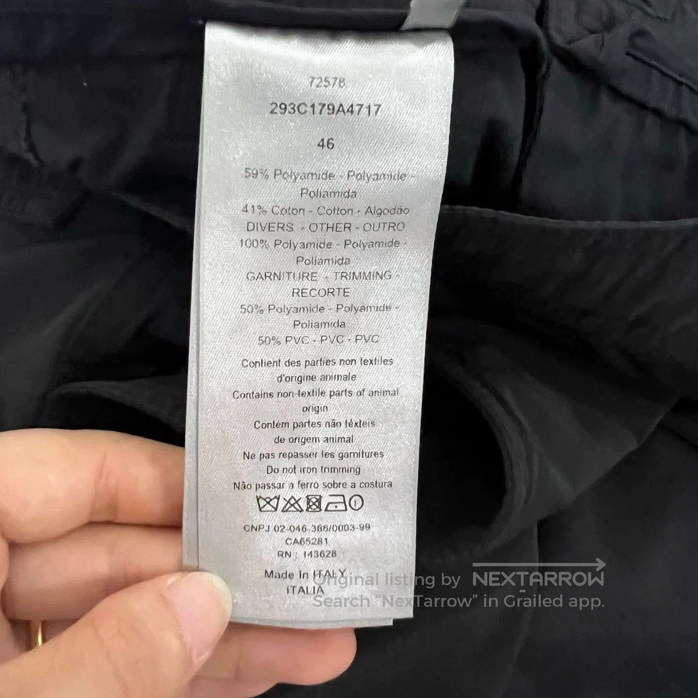 Dior black lock buckle shorts by dior. Size US 30 / EU 46 - 4 Thumbnail