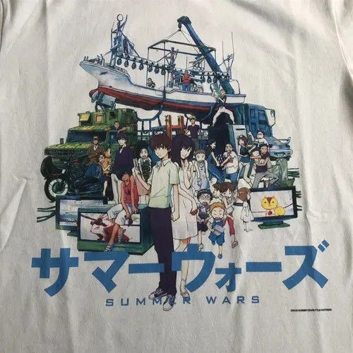 Anime Etsuko x Mami Summer War Tee Japanese Anime Size US L / EU 52-54 / 3 - 1 Thumbnail