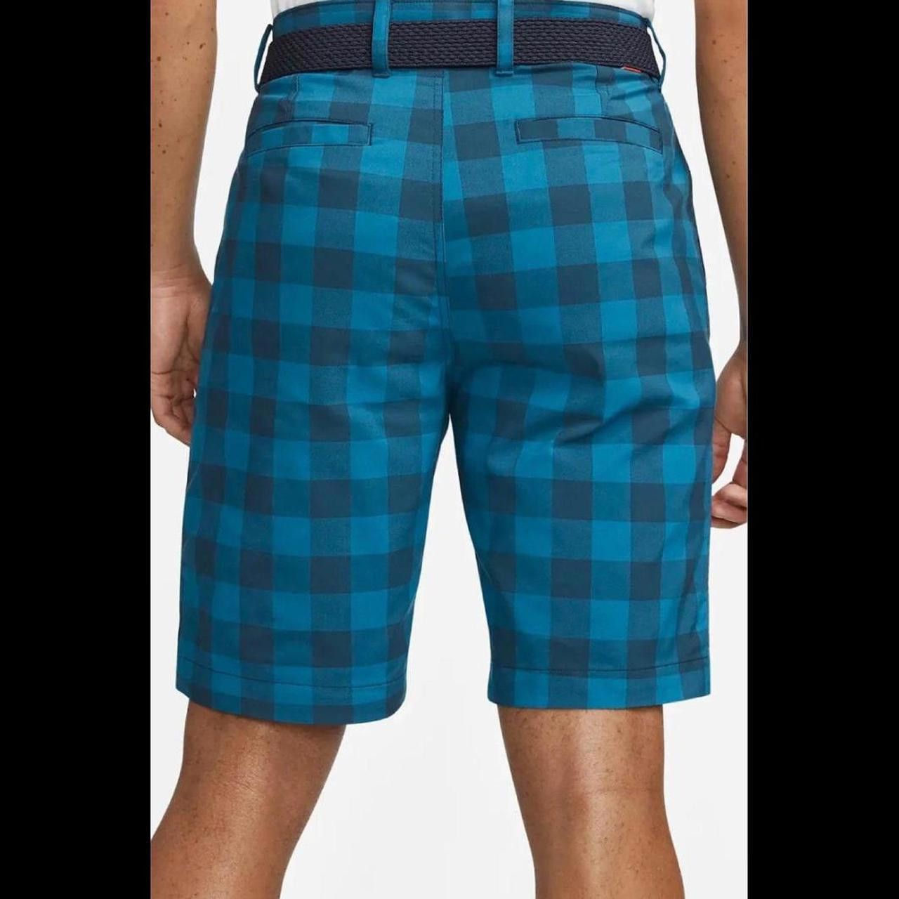 Nike Nike Dri Fit Uv Mens Plaid Size US 32 / EU 48 - 2 Thumbnail