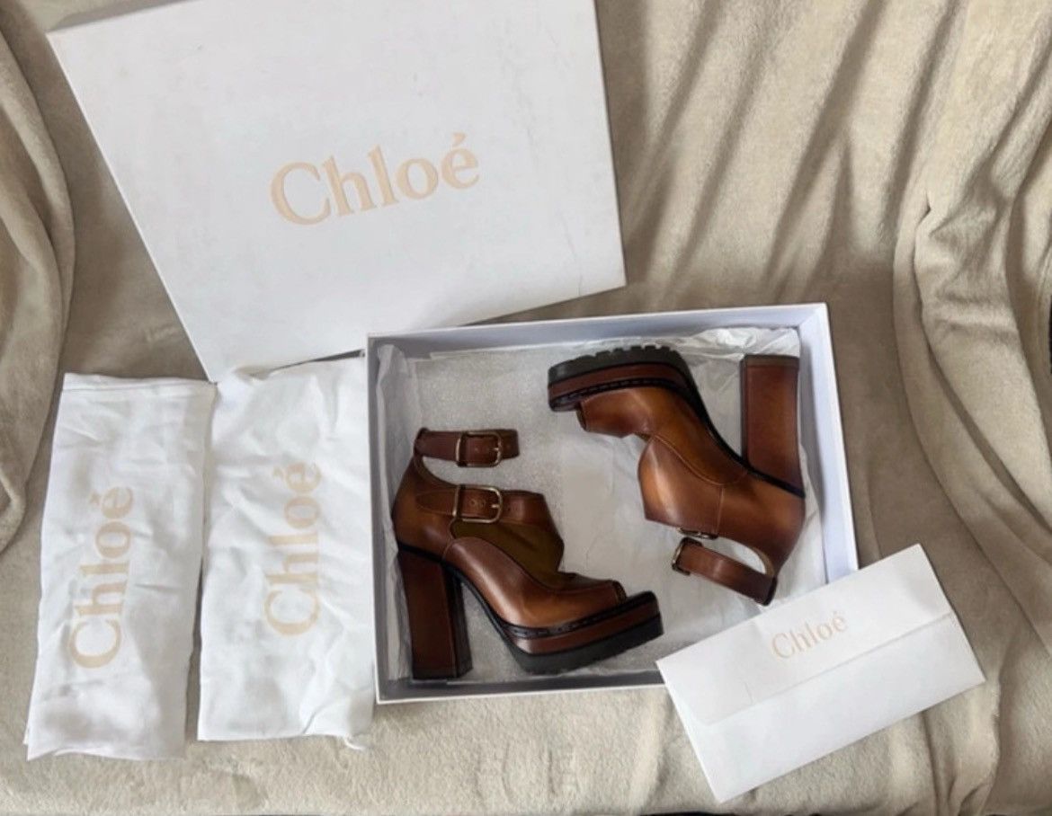 Chloe Maxime Wedge Sandals | Grailed