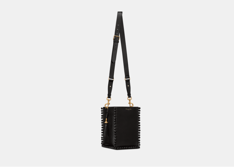 image of Dior O1W1Db10124 Size: Os Medium D-Bubble Bucket Bag In Black, Women's