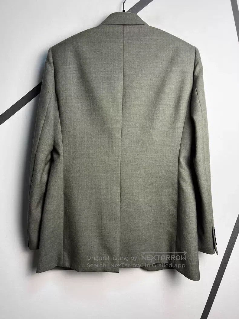Saint Laurent Paris Saint Laurent Paris Beige Notched Lapel Wool Suit Size US M / EU 48-50 / 2 - 2 Thumbnail