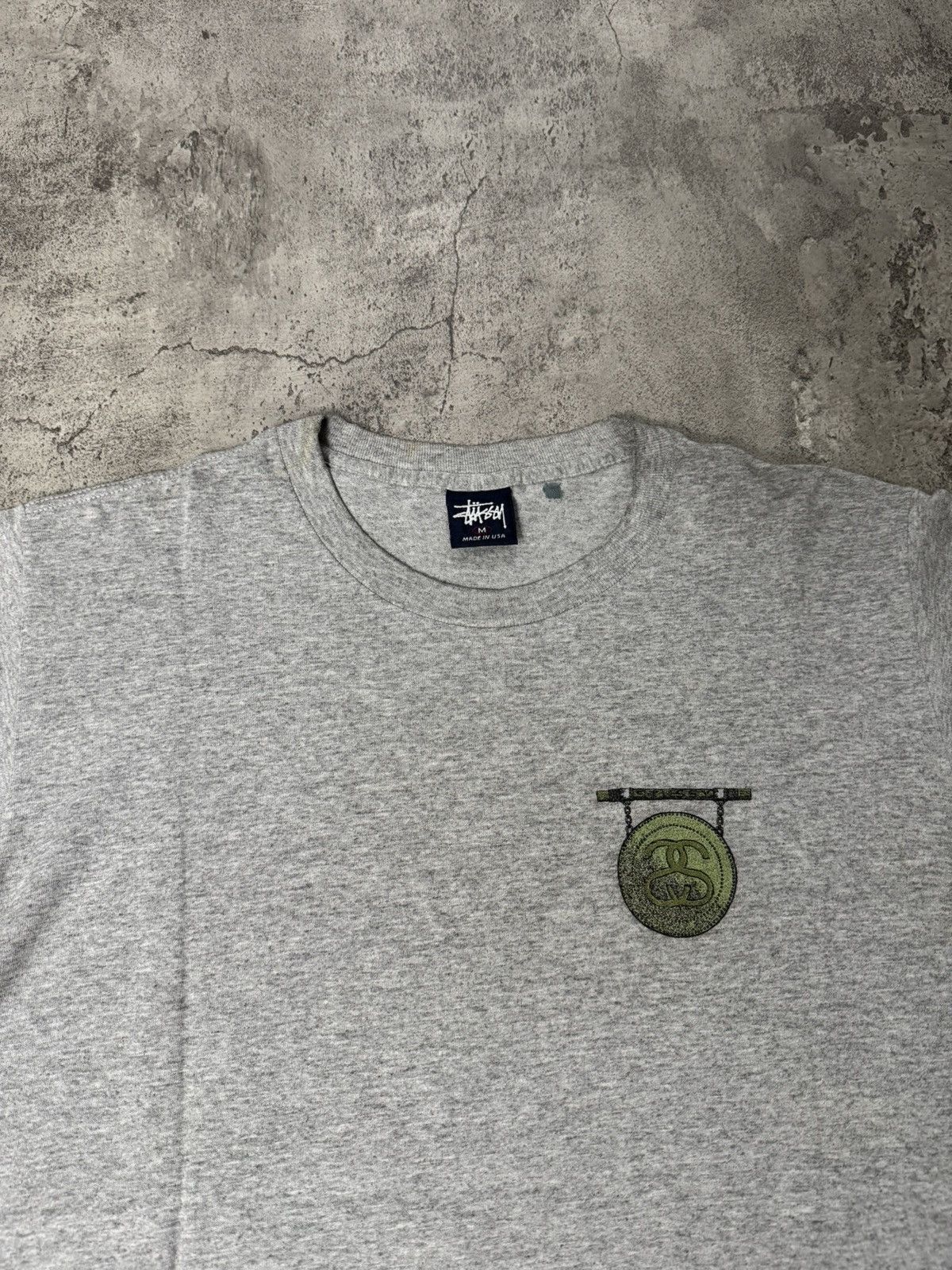 Stussy VINTAGE 90’S STUSSY GONG DRAGON T-SHIRT Size US M / EU 48-50 / 2 - 4 Thumbnail