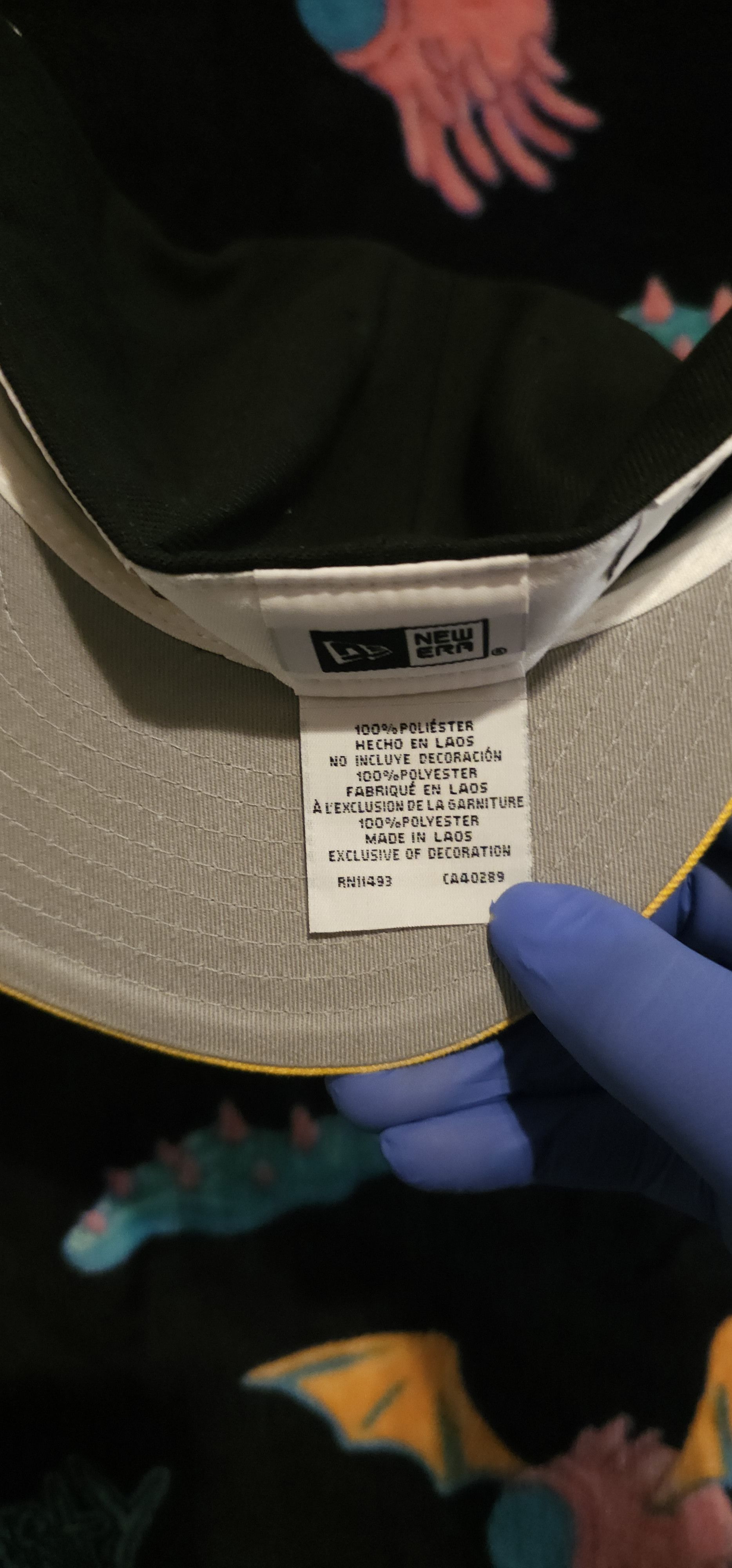 New Era Sz 7 5/8 Pittsburgh pirates Two tone Black & Yellow Size ONE SIZE - 4 Thumbnail