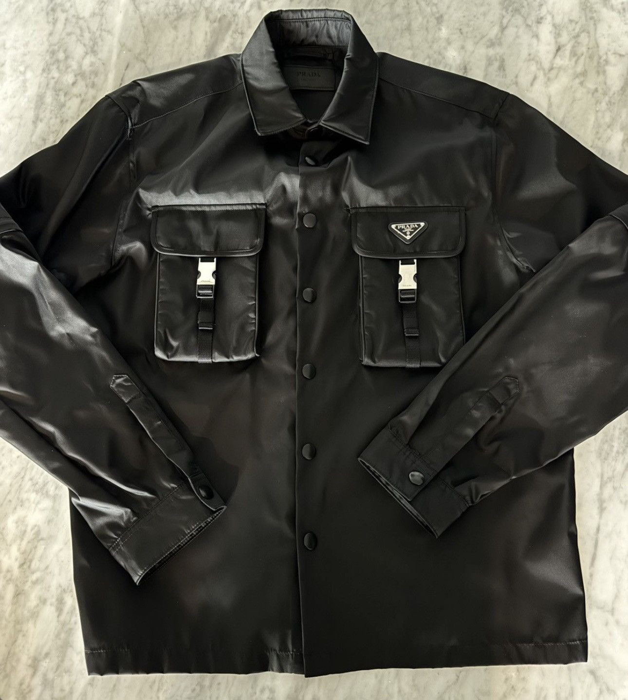 B*A様 PRADA ブラックジャケット Art.SGV906 Tg.52 B*A様 PRADA ブラックジャケット Art.SGV906 Tg.52
