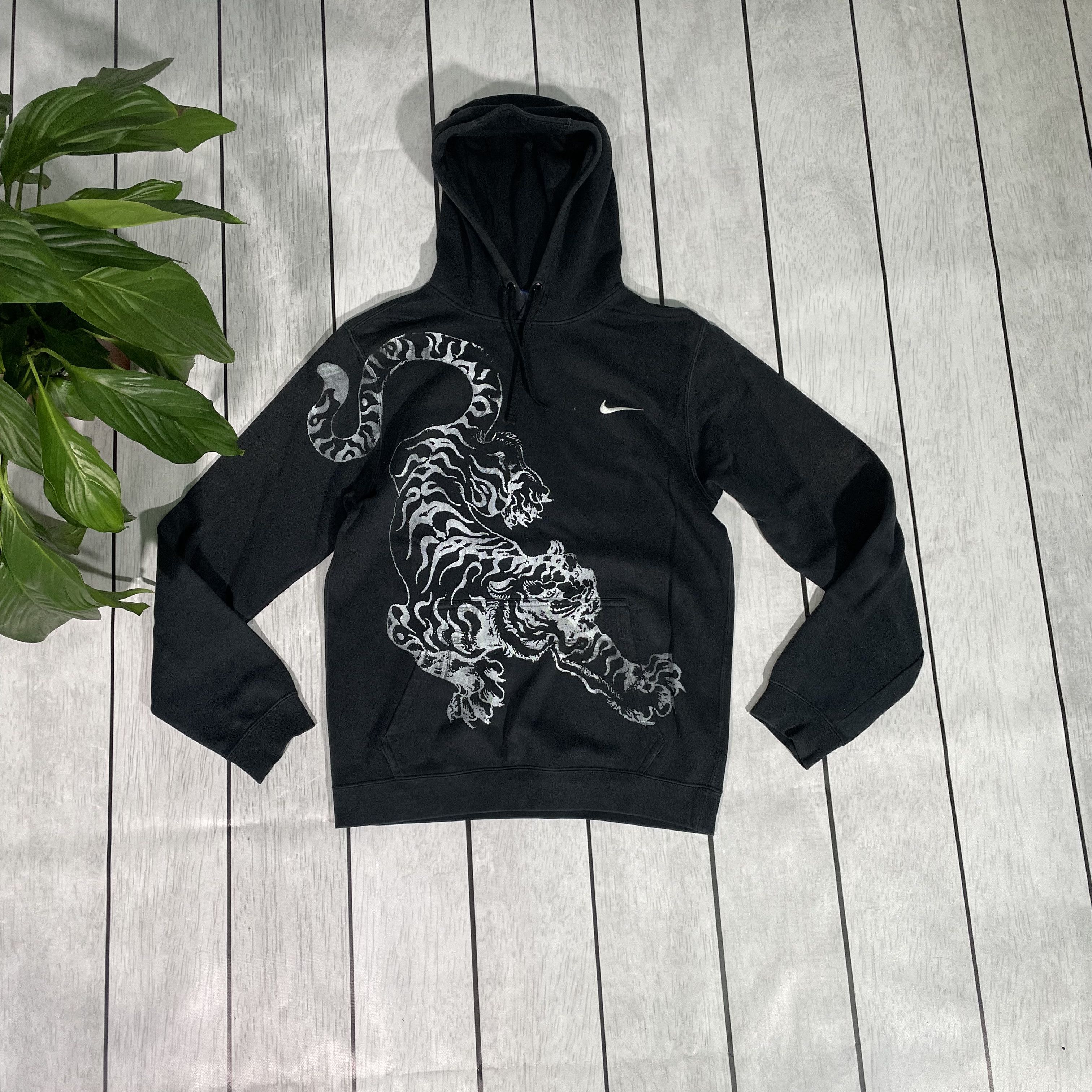 Nike Custom Nike Hoodie Tiger streetwear art grunge opium y2k Size US S / EU 44-46 / 1 - 2 Thumbnail