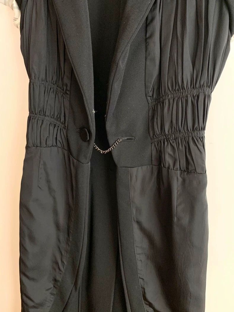 Comme des Garcons Comme Des Garcons Black Retro Waistcoat Top Size S / US 4 / IT 40 - 4 Thumbnail