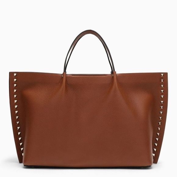 Valentino Valentino Garavani Rockstud Medium HG5 Leather Shoulder Bag Size ONE SIZE - 3 Thumbnail