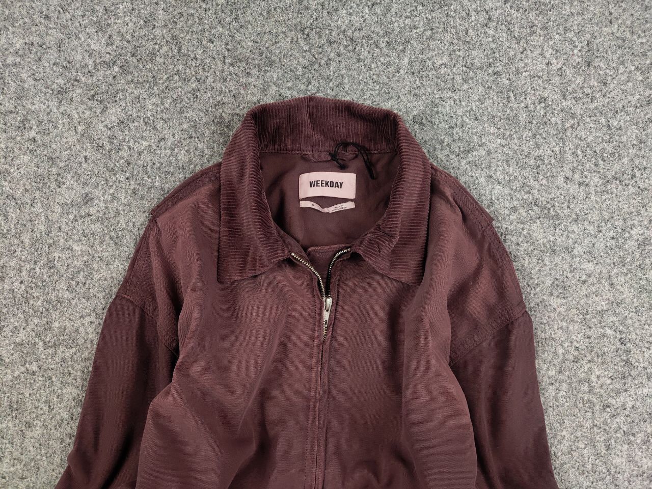 Weekday Weekday ayla twill Jacket Vintage Dark Fabric Faded Style Size US S / EU 44-46 / 1 - 8 Thumbnail