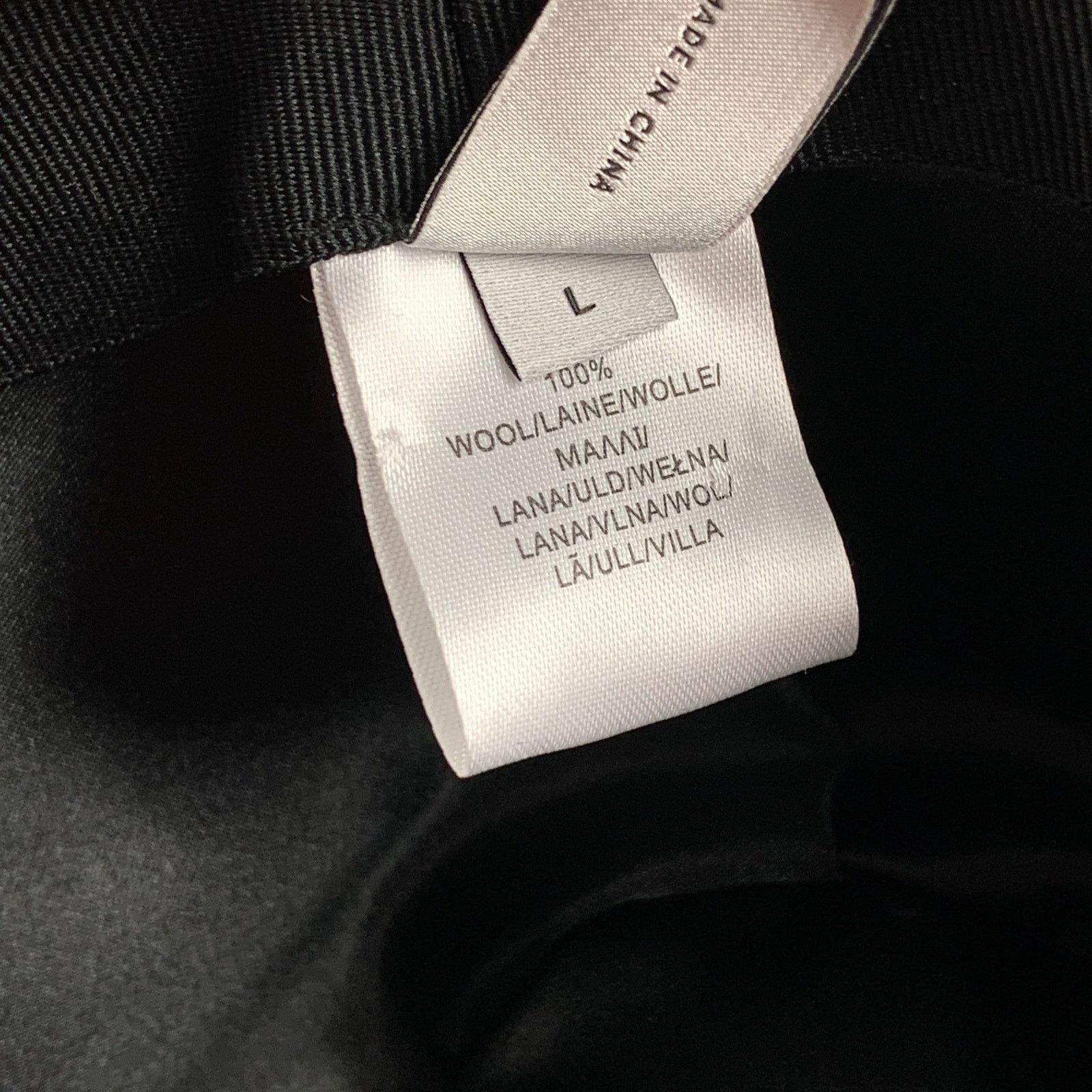 Paul Smith PAUL SMITH Size L Black Wool Hat Size ONE SIZE - 6 Thumbnail