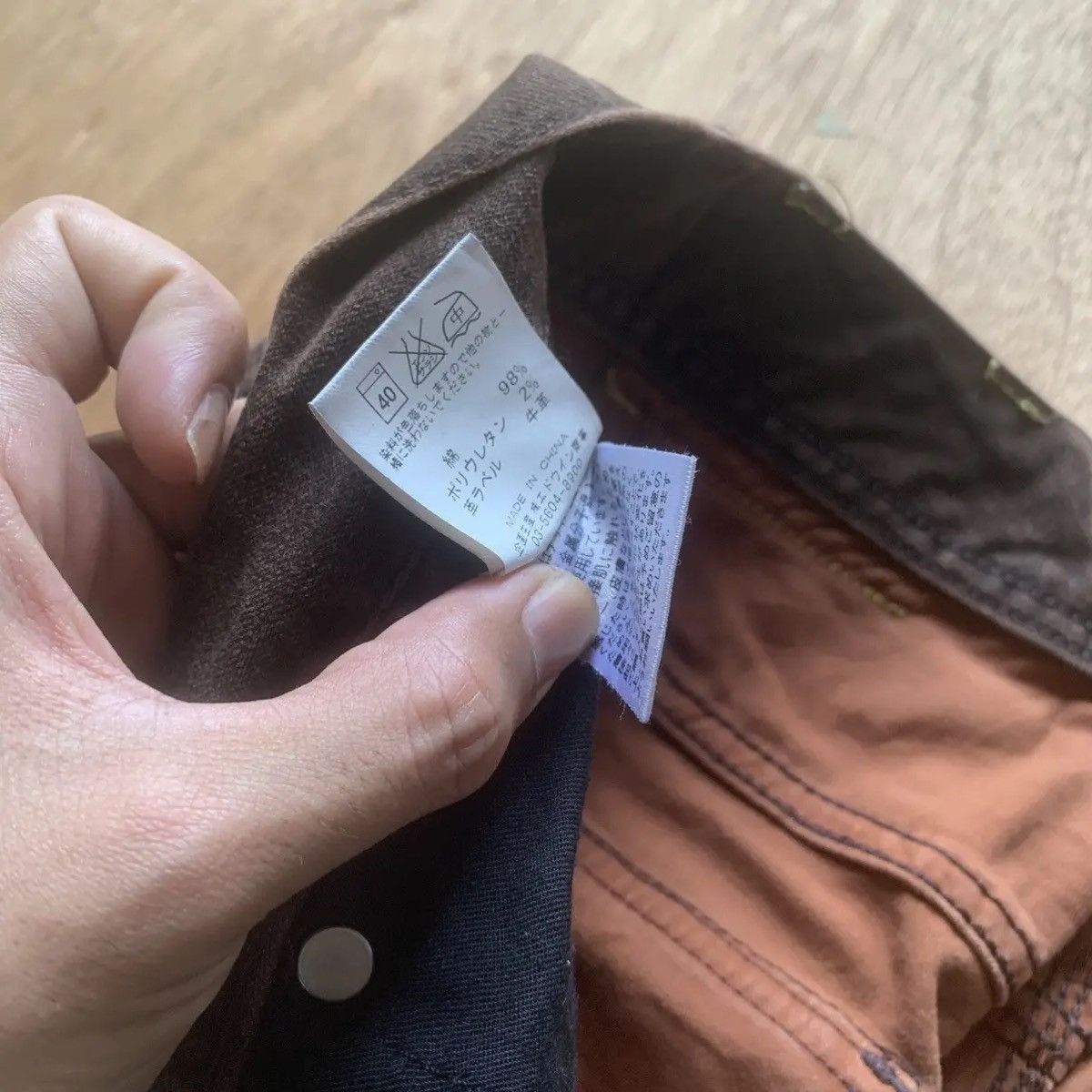 Lee 5-POCKET VINTAGE LEE TROUSERS TWIST PANTS Size US 32 / EU 48 - 6 Thumbnail