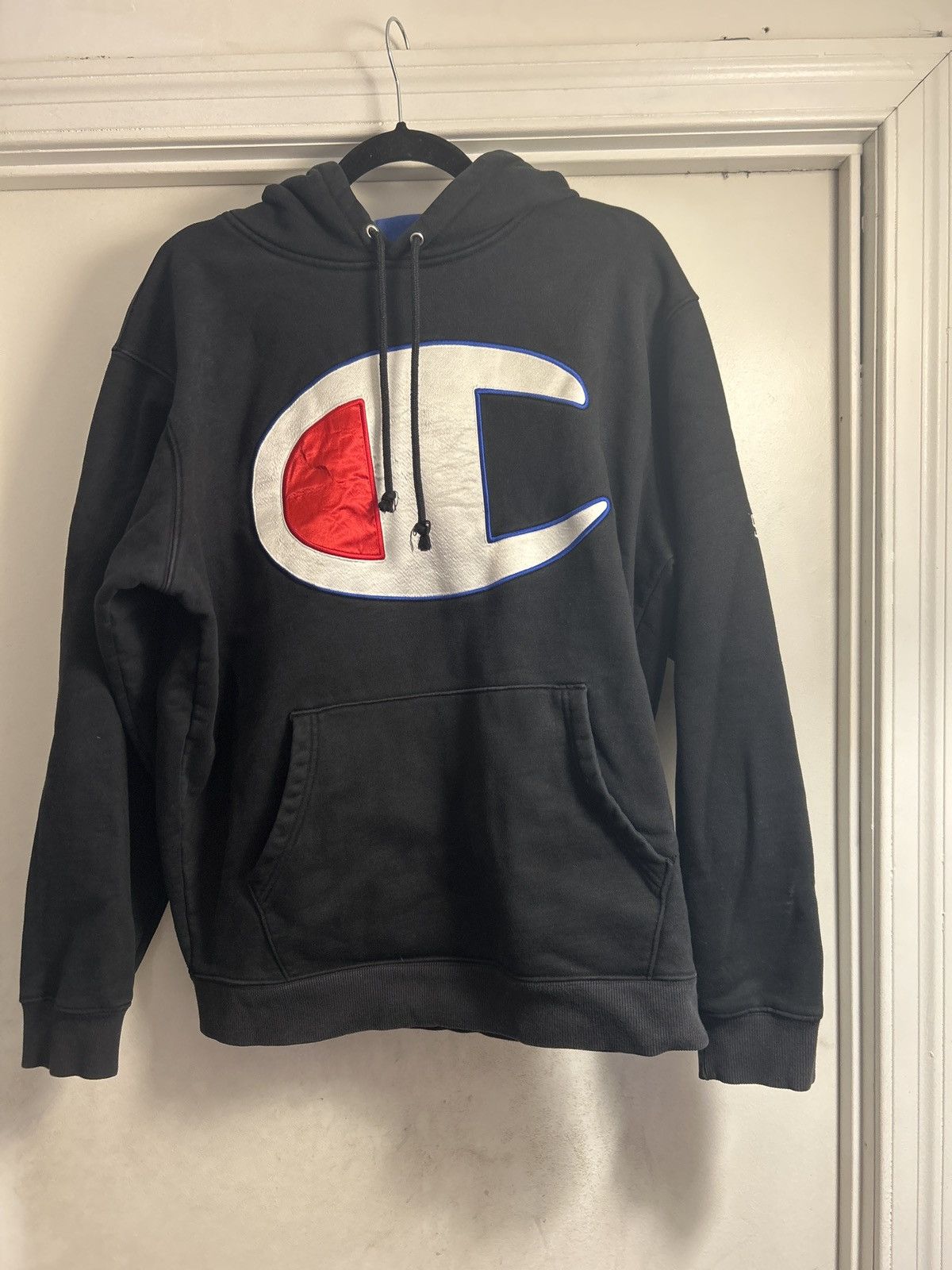 Champion × Supreme Supreme Champion Hoodie Size US L / EU 52-54 / 3 - 1 Thumbnail