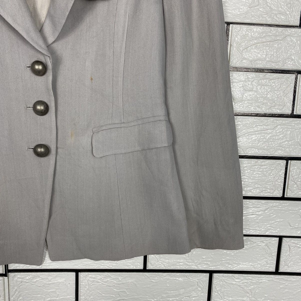 Emporio Armani 📌Vintage Chore Coats Jacket Emporio Armani Blanket Striped Size US M / EU 48-50 / 2 - 6 Thumbnail