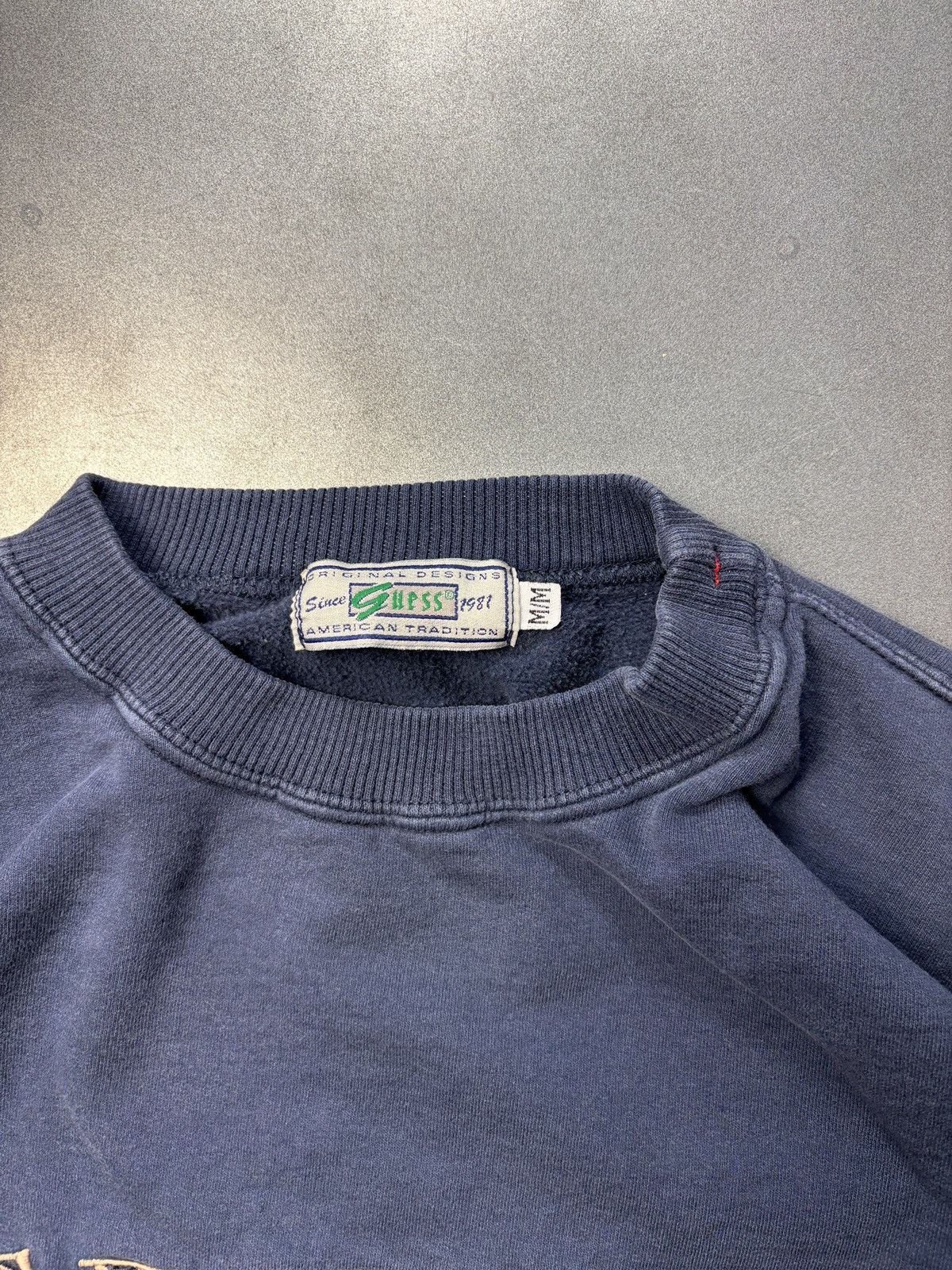 Guess × Vintage Vintage Guess Jeans Sweatshirt Marciano 1980s 1990s USA Crew Size US M / EU 48-50 / 2 - 4 Thumbnail