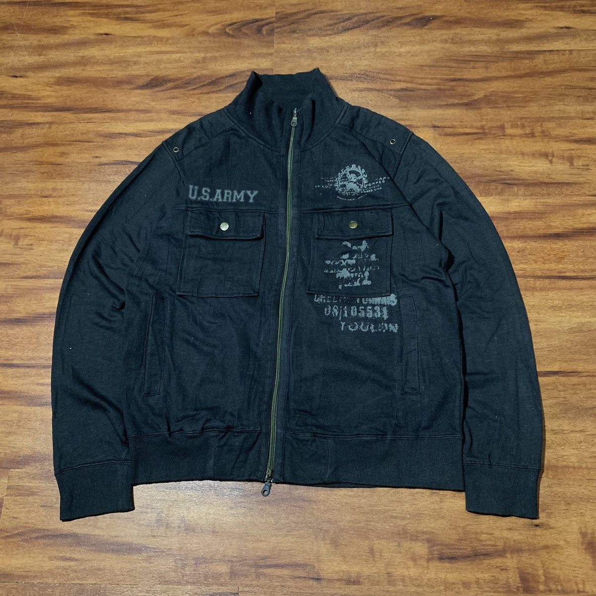 If Six Was Nine × Japanese Brand × Le Grande Bleu (L.G.B.) 2000s Clease Bondage Punk ifsixwasnine Style Jacket Size US L / EU 52-54 / 3 - 2 Thumbnail