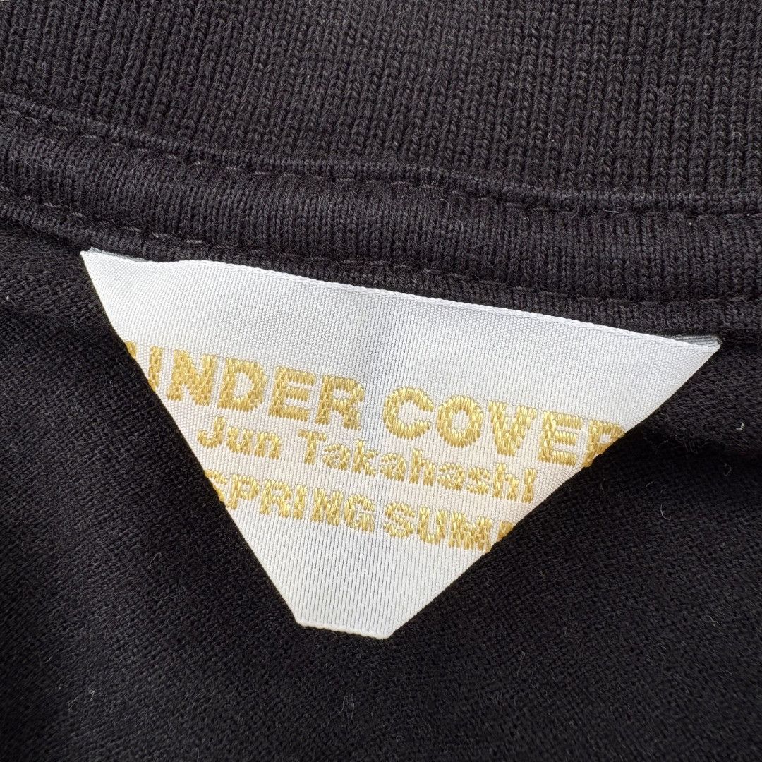 Undercover UNDERCOVER | SS98 "Che Guevara" Archive V-Neck Polo Black Size US M / EU 48-50 / 2 - 2 Thumbnail