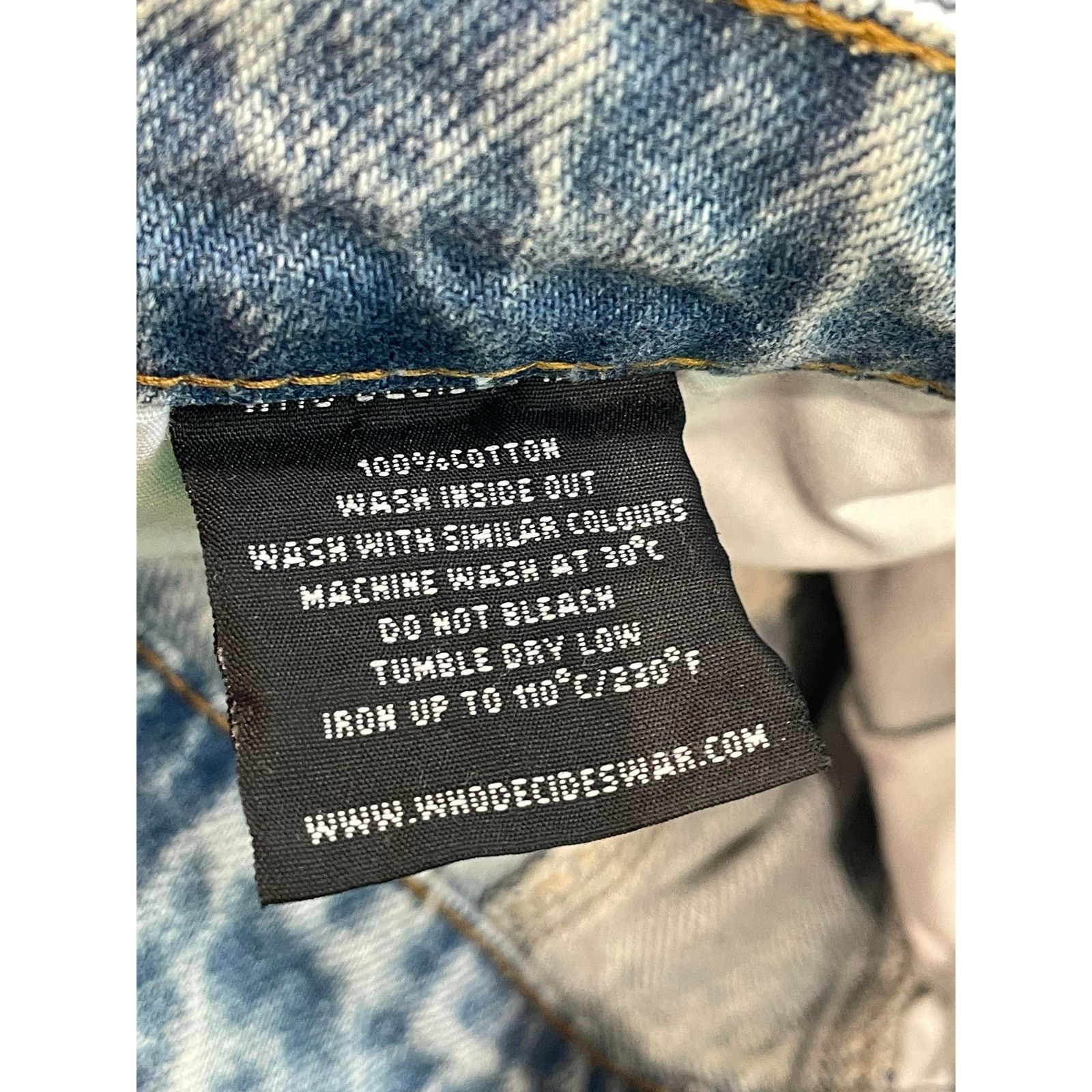 Who Decides War WDW Multi Bejeweled Jeans Size US 30 / EU 46 - 5 Thumbnail