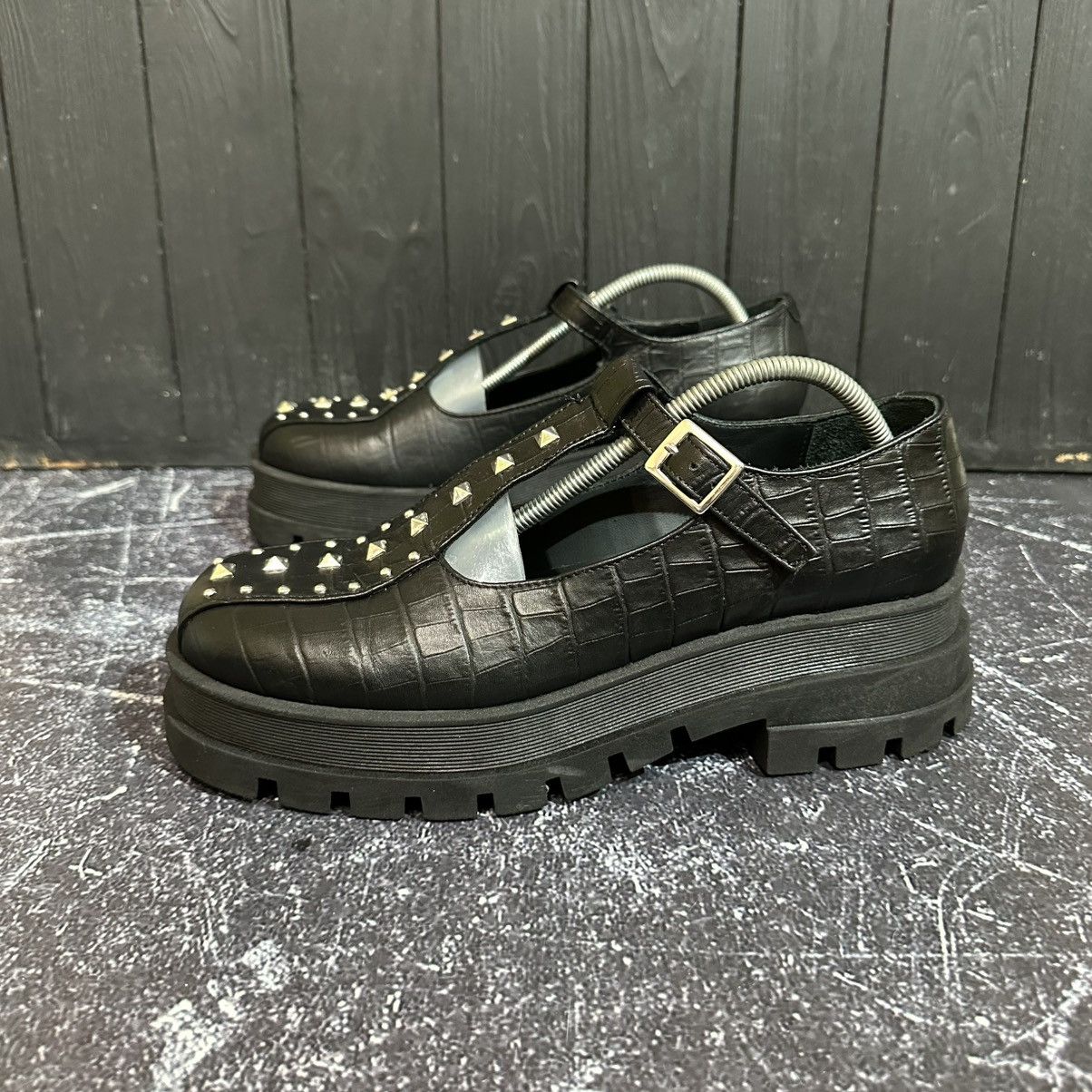 Pinko PINKO Platform Leather Women’s Shoes Size 40 EU 10 US Size US 10 / IT 40 - 3 Thumbnail