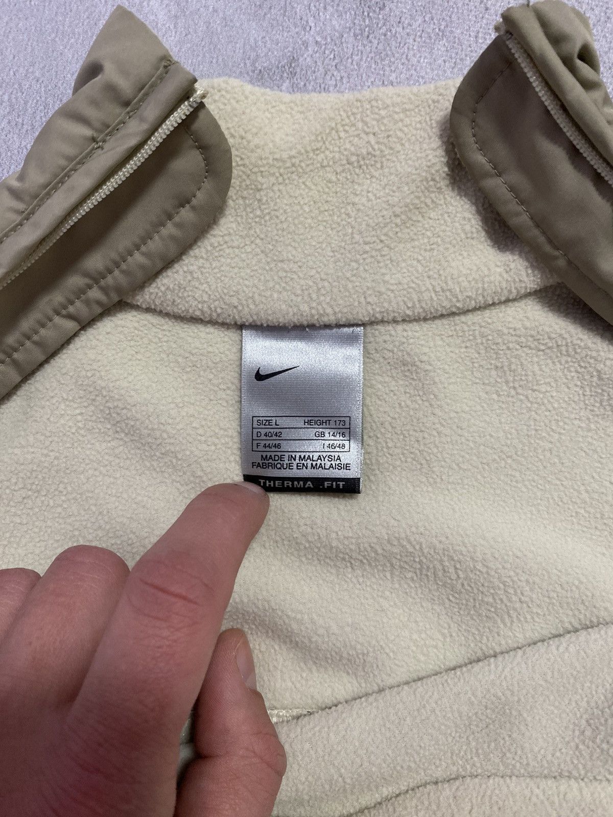 Nike Vintage Sweater Zip 1/4 Swoosh FLEECE SHERPA STYLE 🔥😍🔥 Size M / US 6-8 / IT 42-44 - 7 Thumbnail