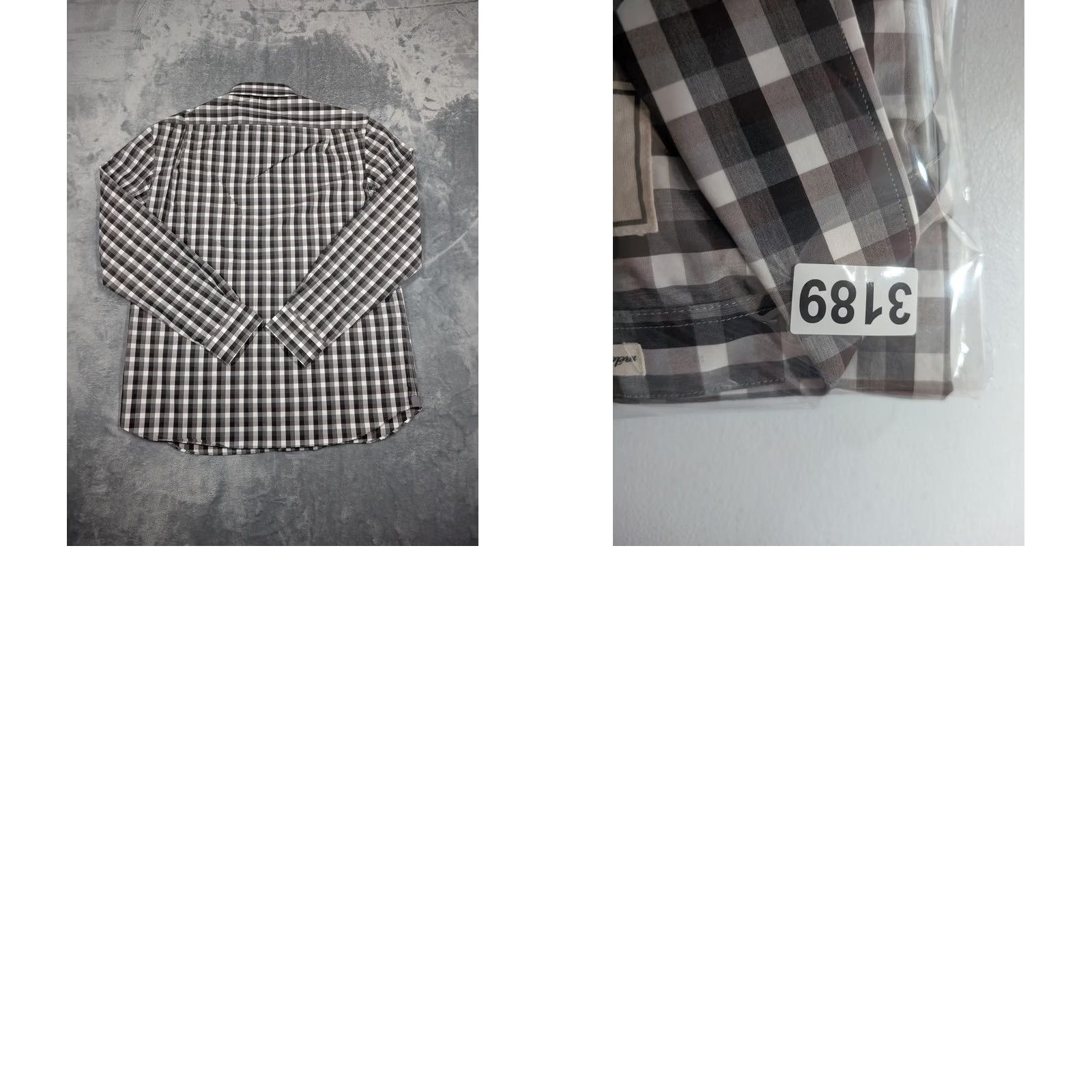 Todd Snyder Todd Snyder Shirt Mens 16.5 34/35 Gray Check Cotton Button Front Long Sleeve Dress Shirt Mens Reg 16.5 Neck 34/35 Sleeve Gray Check Size US XL / EU 56 / 4 - 8 Thumbnail