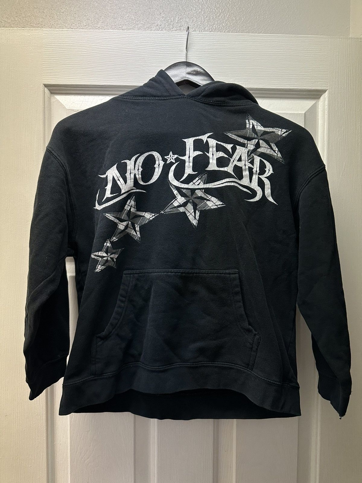 No Fear No Fear Vintage Y2K Stars Graphic Hoodie Kids Large Size US L / EU 52-54 / 3 - 5 Thumbnail