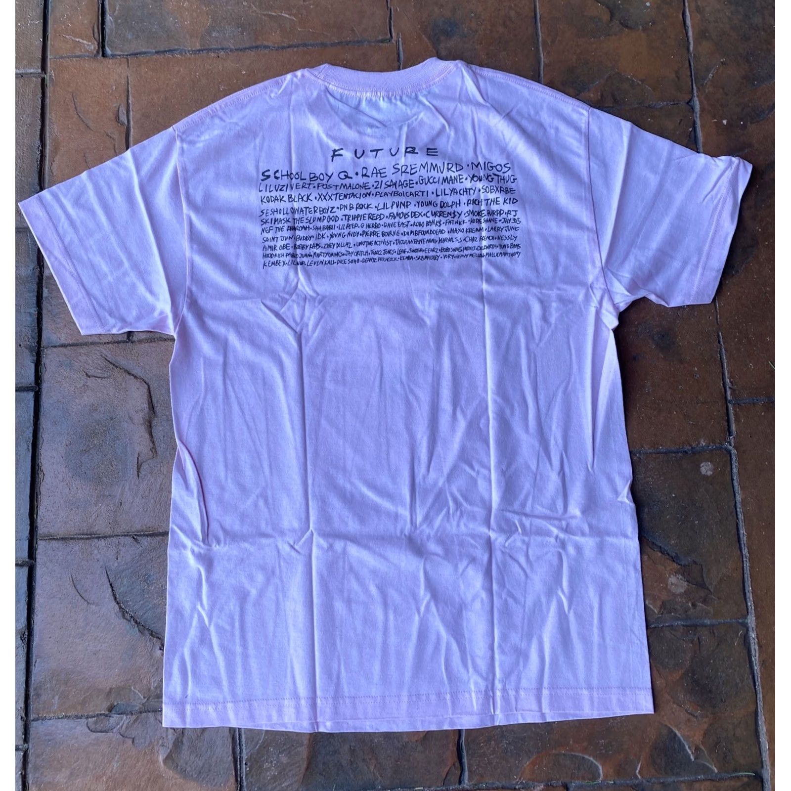 Vintage Rolling Loud 2017 Los Angeles Festival T-Shirt L Pink Crew Neck Cotton Short Sleeve Men Shirt Hip Hop Music Vintage: No Size US L / EU 52-54 / 3 - 2 Thumbnail