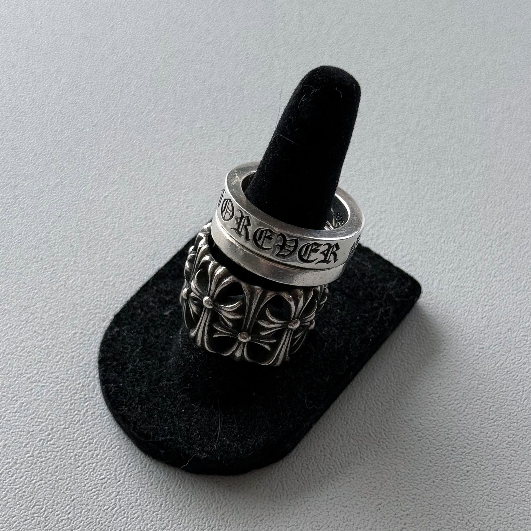 Chrome Hearts Chrome Hearts CH Forever Ring Size ONE SIZE - 16 Thumbnail
