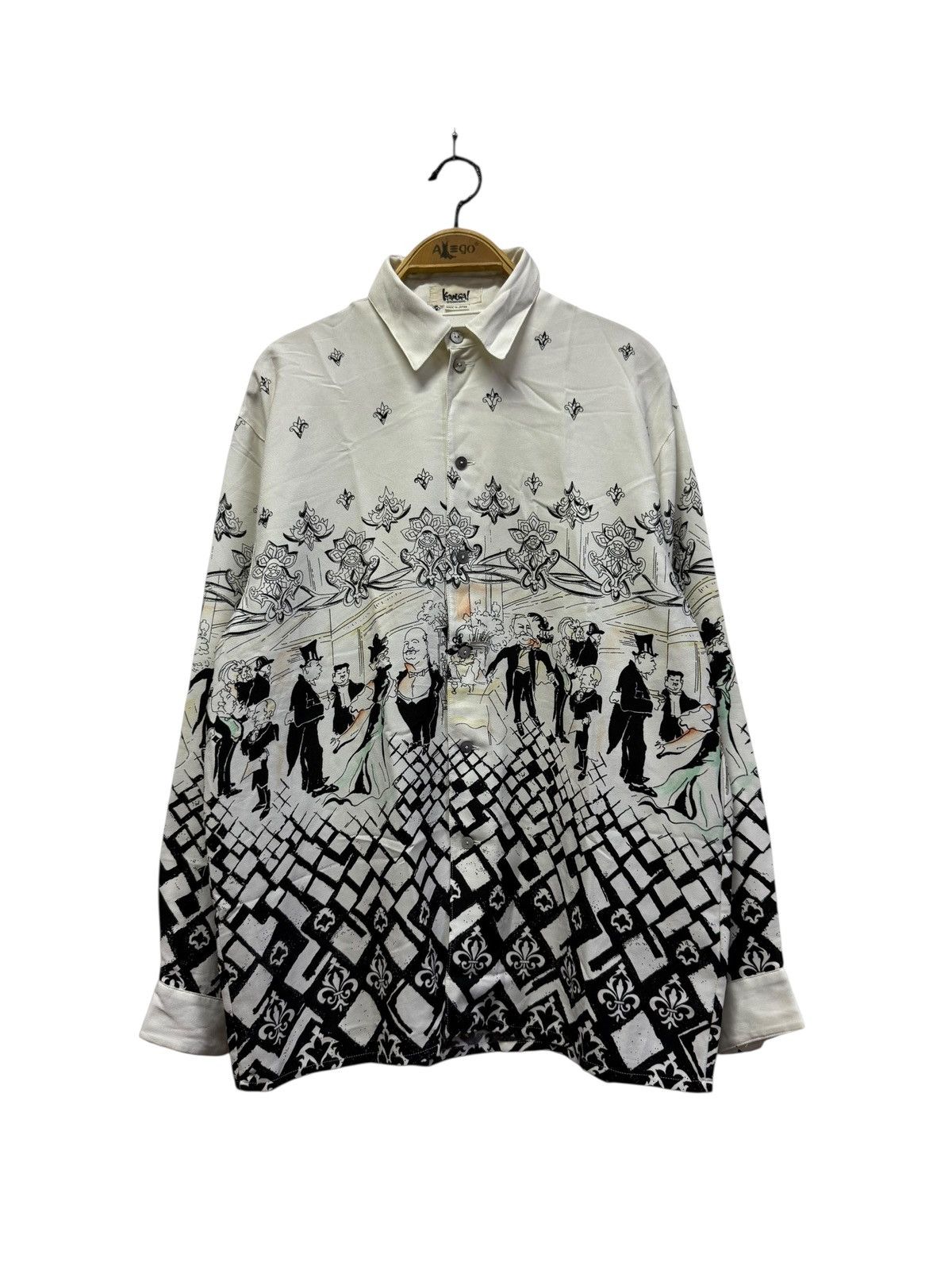 Kansai Yamamoto Vintage 80s kansai yamamoto overprint Size US M / EU 48-50 / 2 - 1 Thumbnail