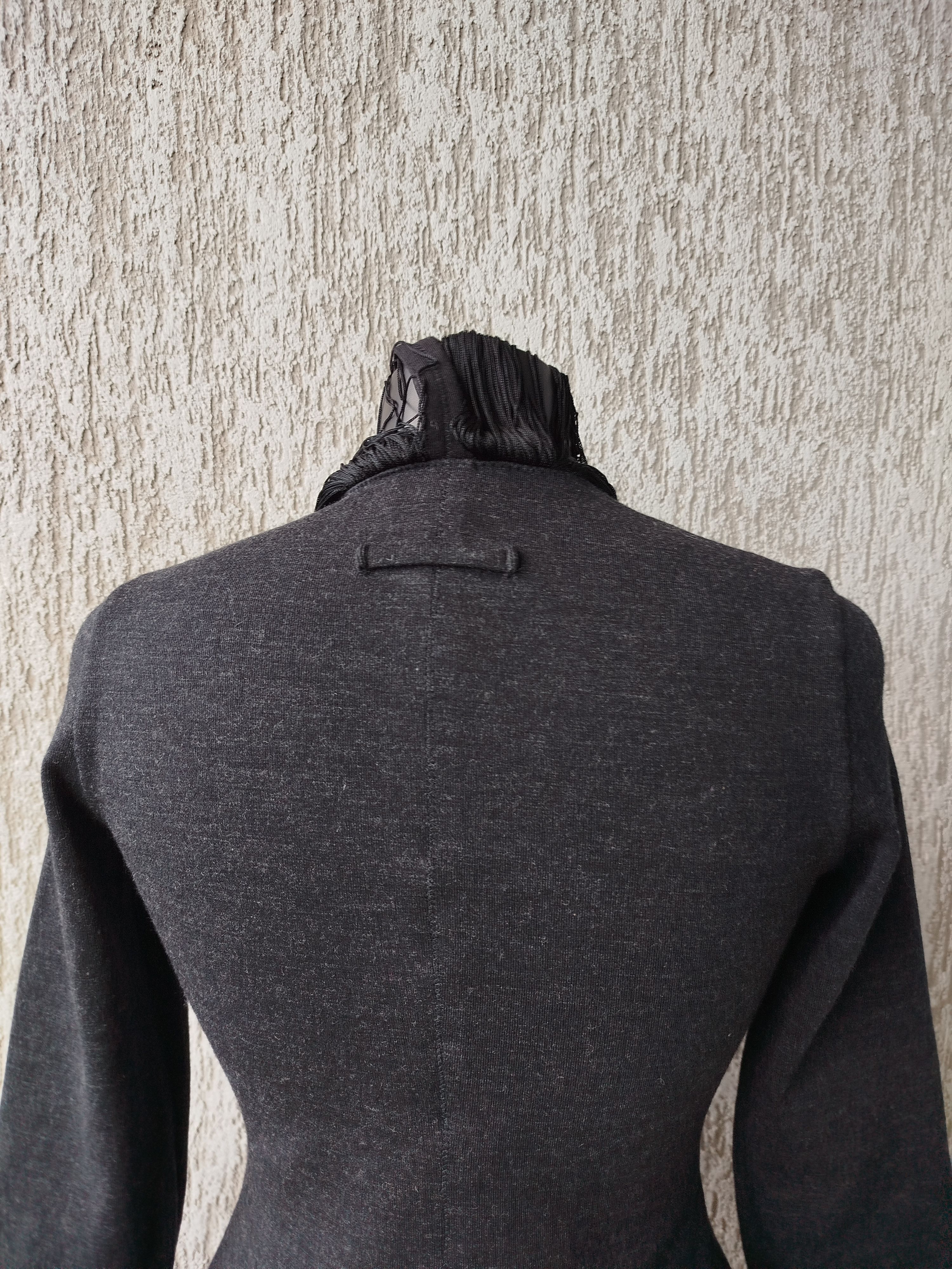 Jean Paul Gaultier Jean Paul Gaultier Dress Bodycon Hooded Italy Vintage 90s Size S / US 4 / IT 40 - 13 Thumbnail
