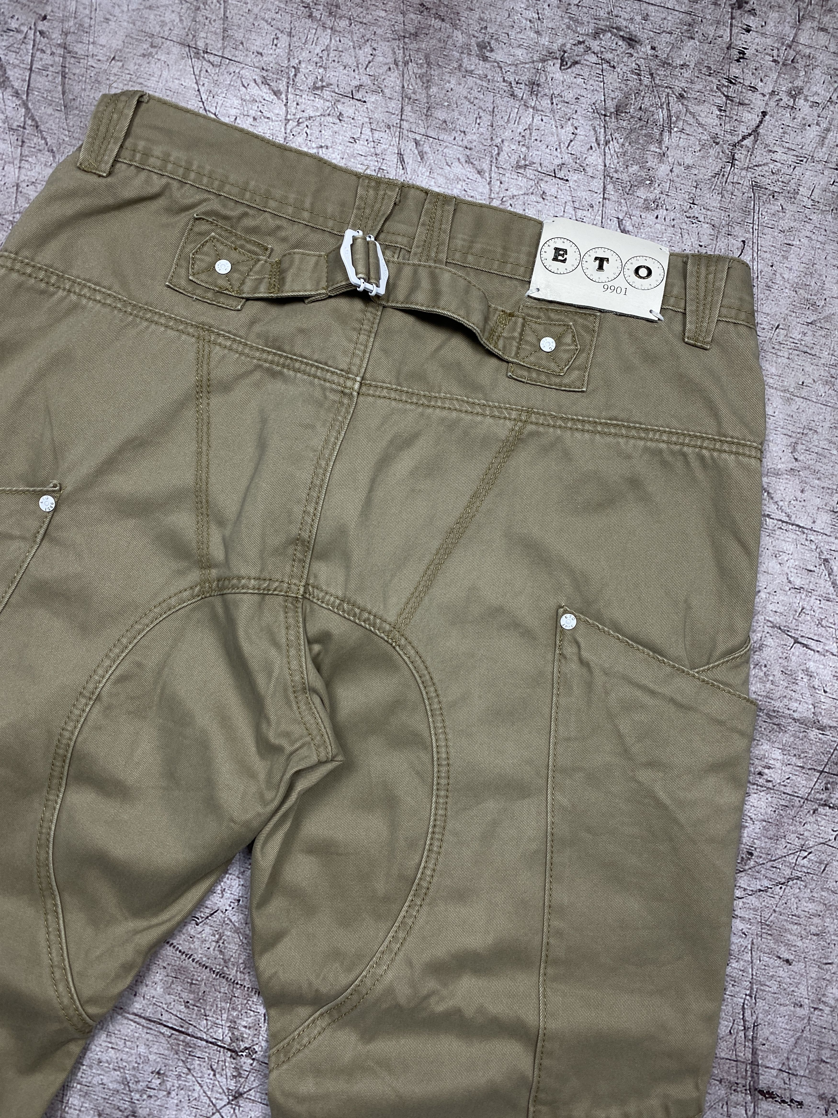 20471120 ETO Denim Vintage Mens Pants Jeans Size US 34 / EU 50 - 7 Thumbnail