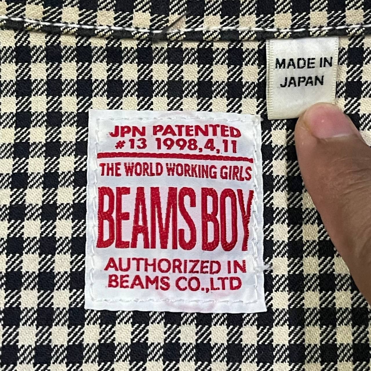 Beams Japan Vintage Beams Boy Single Pocket Button Jacket Size US S / EU 44-46 / 1 - 7 Thumbnail