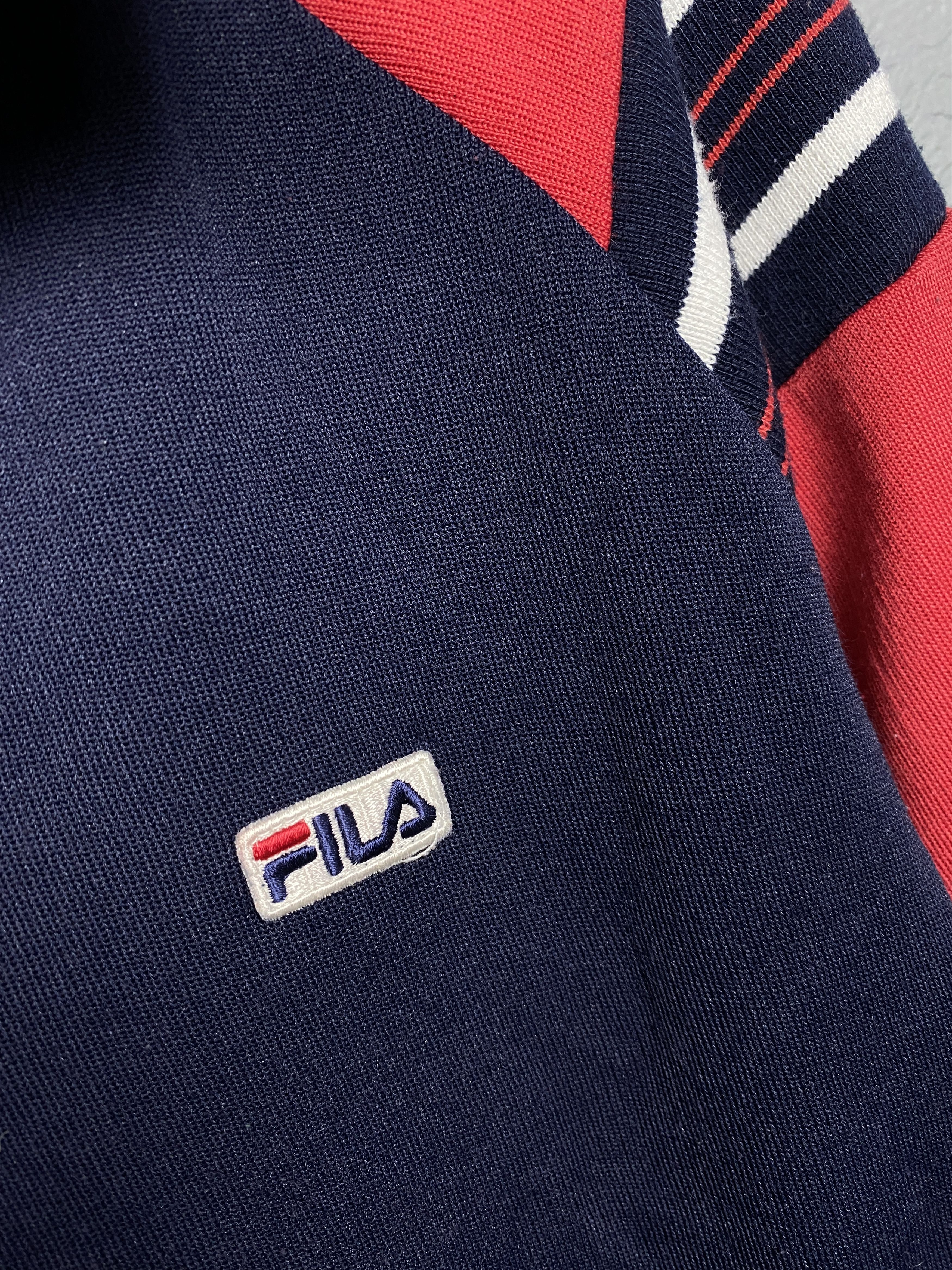 Fila Fila 90s Vintage Mens Track Top Jacket Size US L / EU 52-54 / 3 - 3 Thumbnail