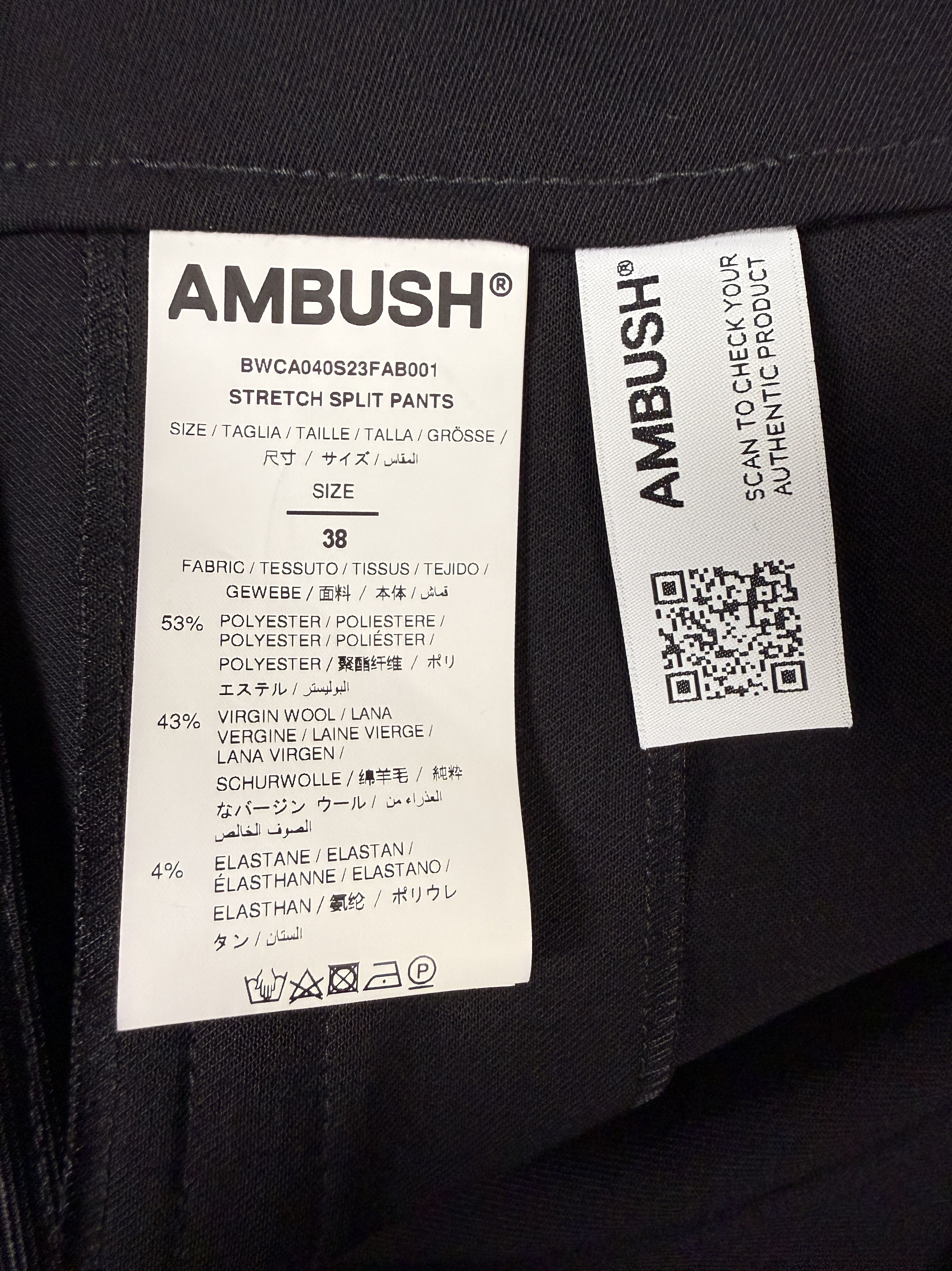 Ambush Design $285 Ambush Stretch Split Pants Size 26" / US 2 / IT 38 - 11 Thumbnail