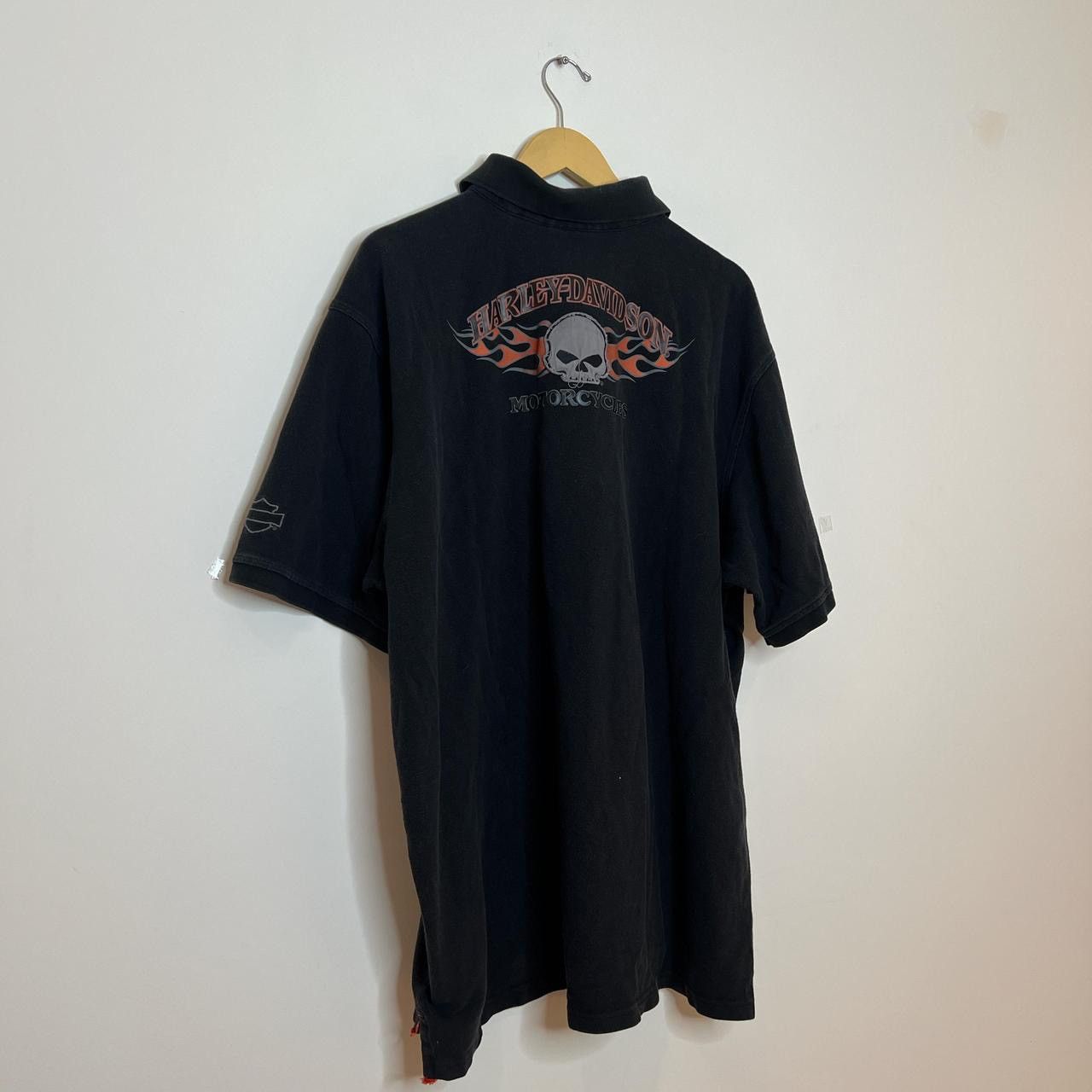 Harley Davidson vintage harley davidson button up polo shirt Size US XXL / EU 58 / 5 - 7 Thumbnail
