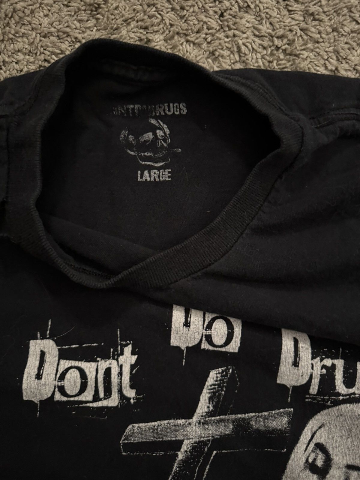 Goth Money Don’t Do Drugs Levi Catter Size US L / EU 52-54 / 3 - 2 Thumbnail