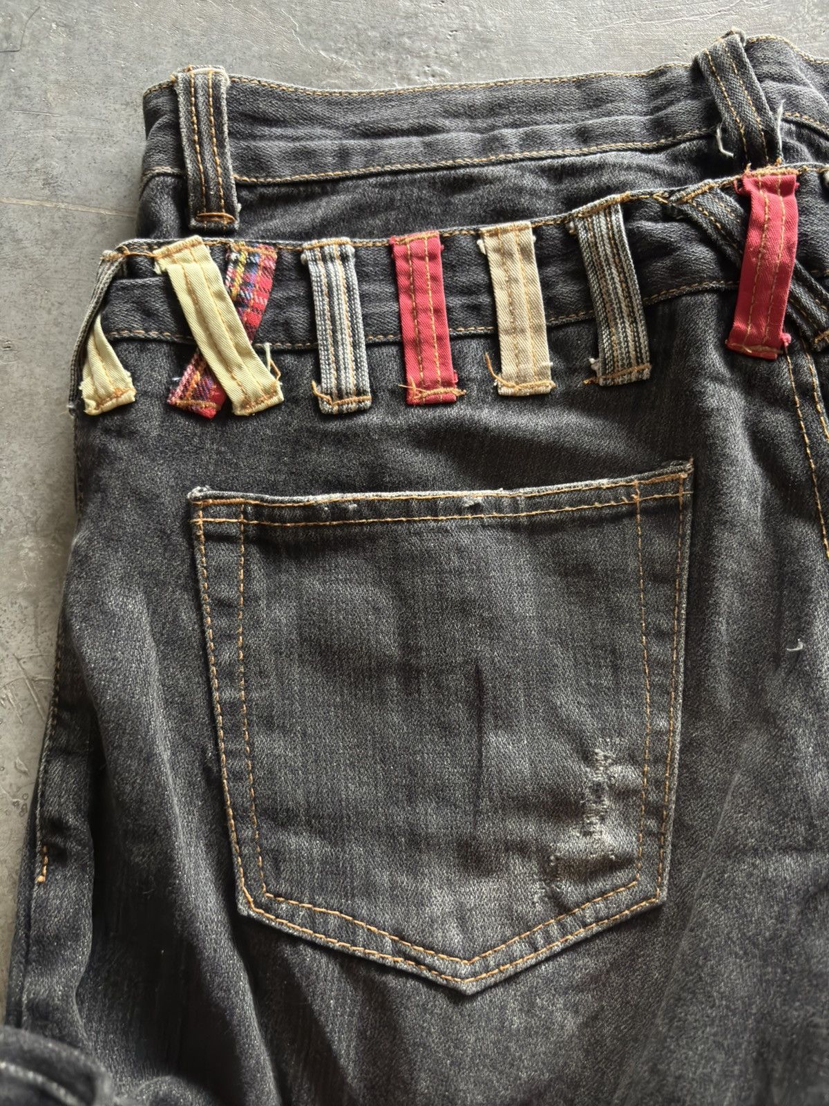 Hysteric Glamour SICK DOUBLE WAIST NYLAUS JAPANESE BRAND PPFM INSPIRED PUNK Size US 33 - 15 Thumbnail