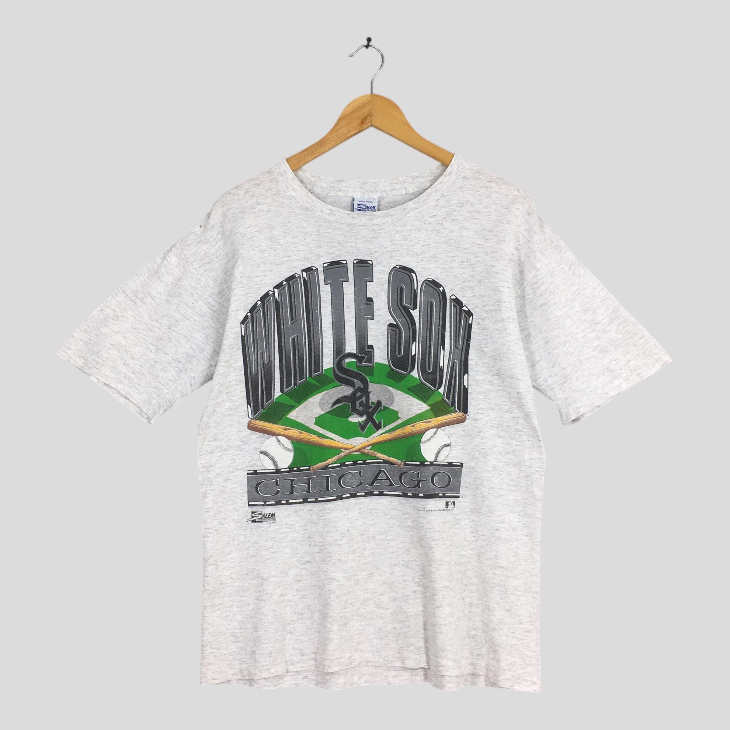 MLB Vintage 90s Chicago White Sox MLB Baseball T shirt Large Size US L / EU 52-54 / 3 - 1 Thumbnail