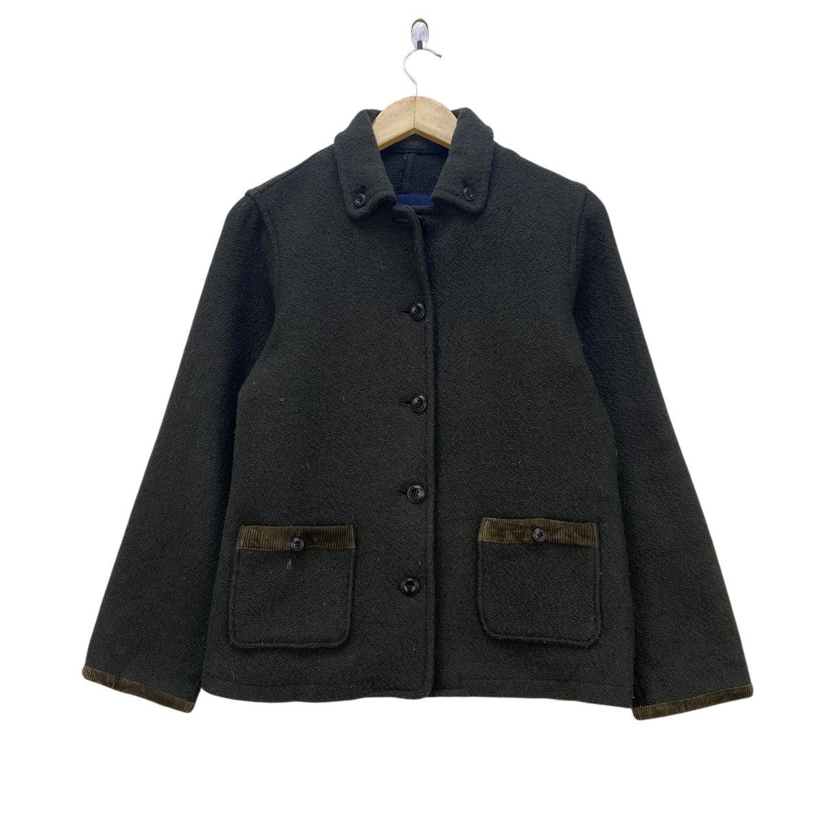 Issey Miyake 💥Vintage East Boy Wool Jacket Size US S / EU 44-46 / 1 - 1 Thumbnail