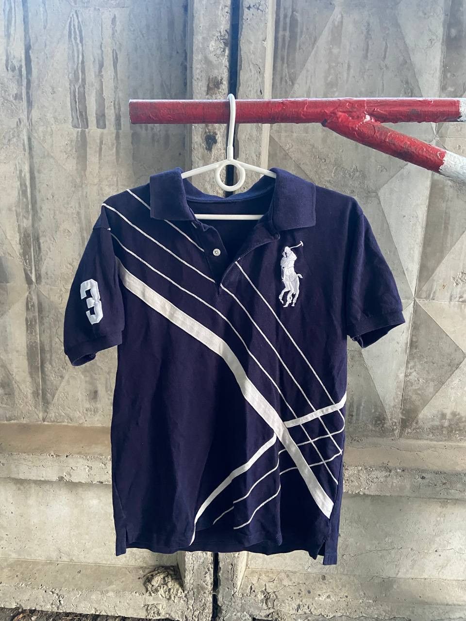 Polo Ralph Lauren Polo Ralph Lauren vintage Faded Y2K Polo Jersey Shirt Size US L / EU 52-54 / 3 - 1 Thumbnail