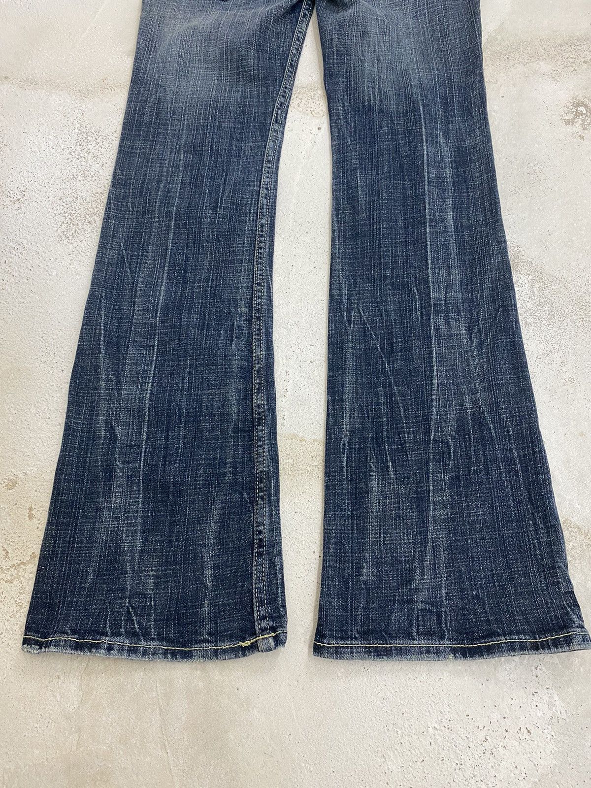 If Six Was Nine × Japanese Brand × Le Grande Bleu (L.G.B.) Flare Orinin Japan Unisex Fur Pocket Leopard Blue Way Size US 28 / EU 44 - 8 Thumbnail