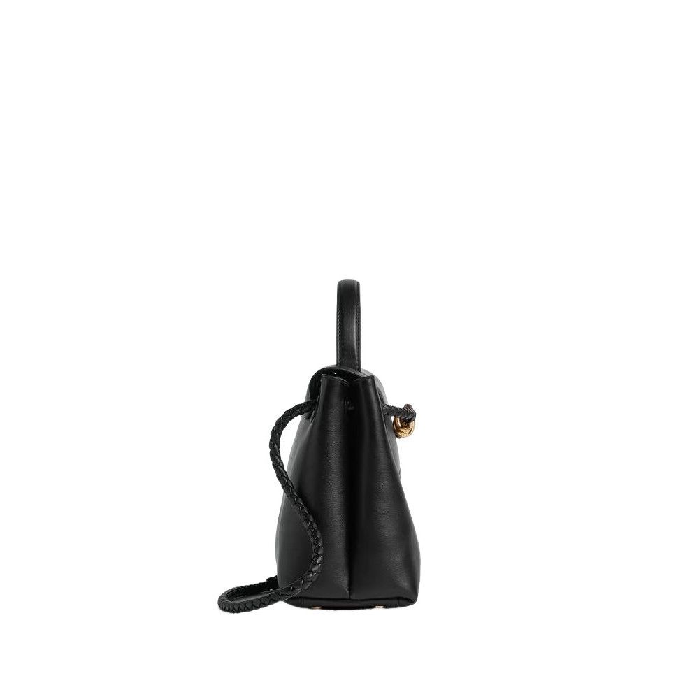 Bottega Veneta BOTTEGA VENETA Ciao Ciao Small $4900 Black Leather Top Handl Size ONE SIZE - 3 Thumbnail