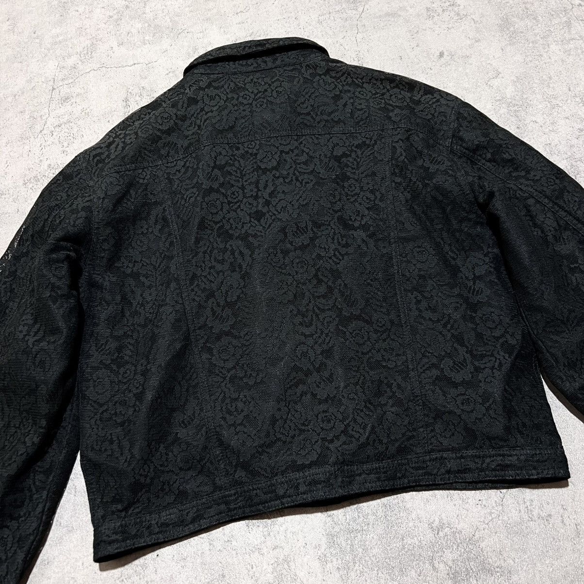 Versace Versace Signature Floral Paisley Trucker Jacket Size US L / EU 52-54 / 3 - 7 Thumbnail