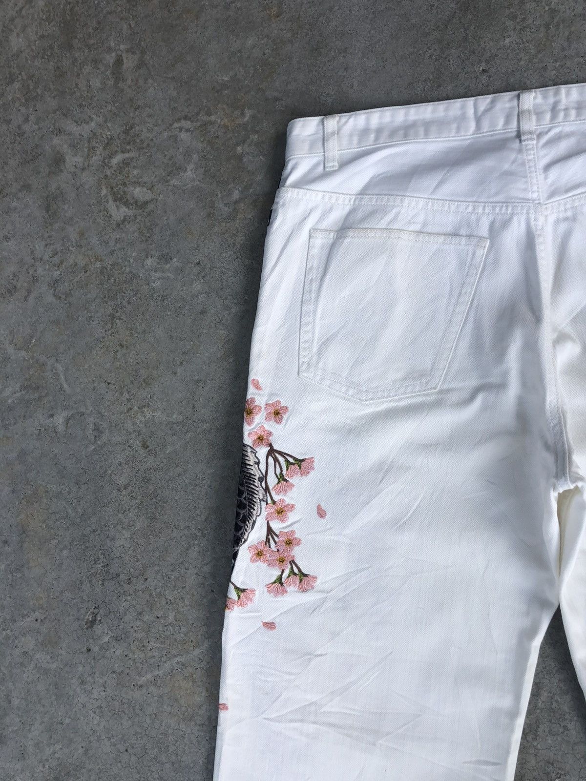 Karakuri Tamashii Karakuri Tamashii Embroidered Jeans Koi Size US 36 / EU 52 - 9 Thumbnail
