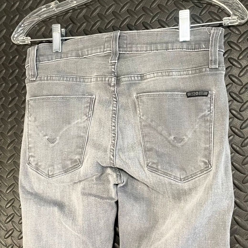 H By Hudson Hudson Women's Jeans Skinny Mid Rise Denim Gray 26 H by Hudson Size 26" / US 2 / IT 38 - 3 Thumbnail