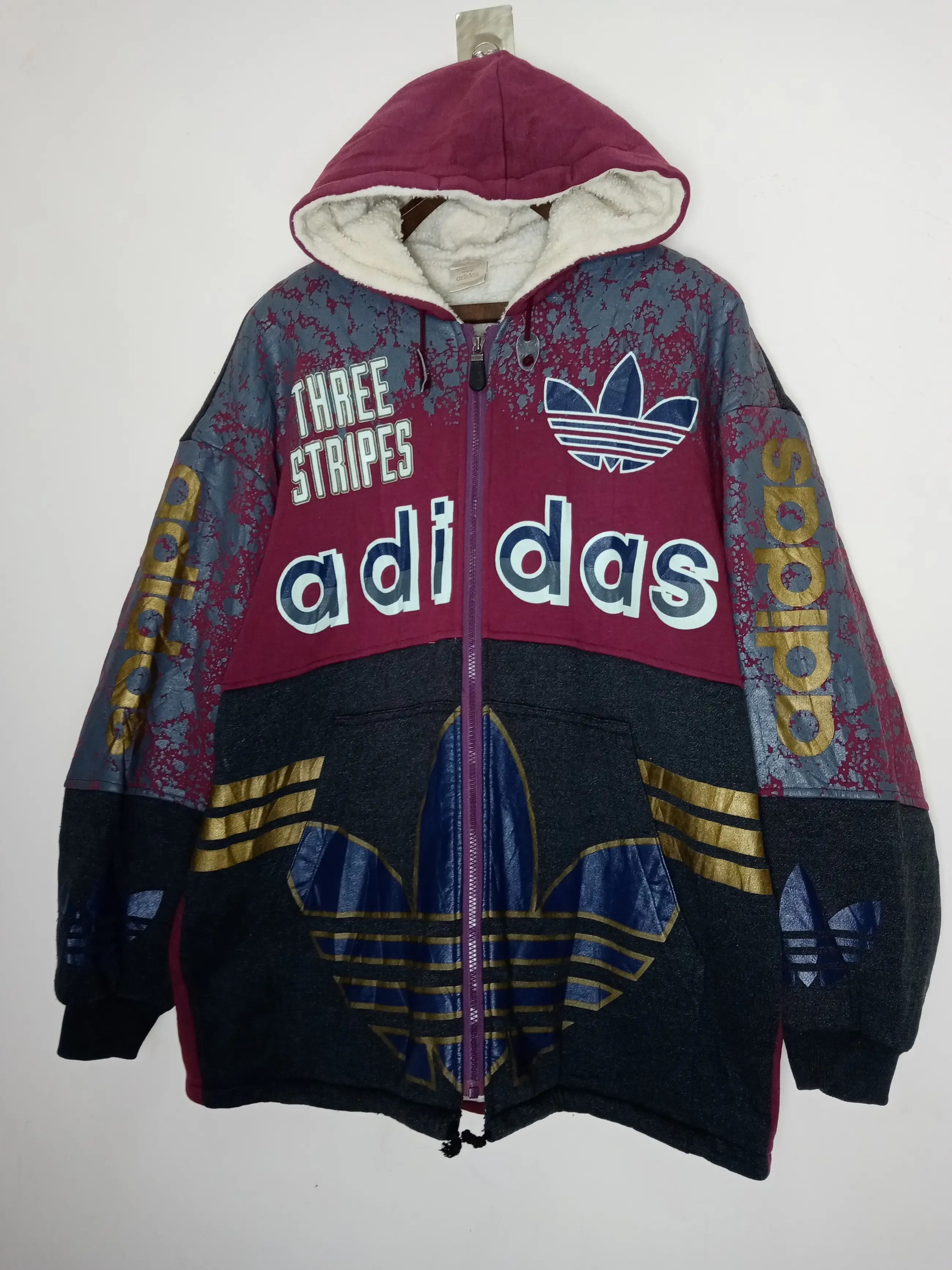 Adidas Adidas Vintage 80s 90s Size US L / EU 52-54 / 3 - 1 Thumbnail