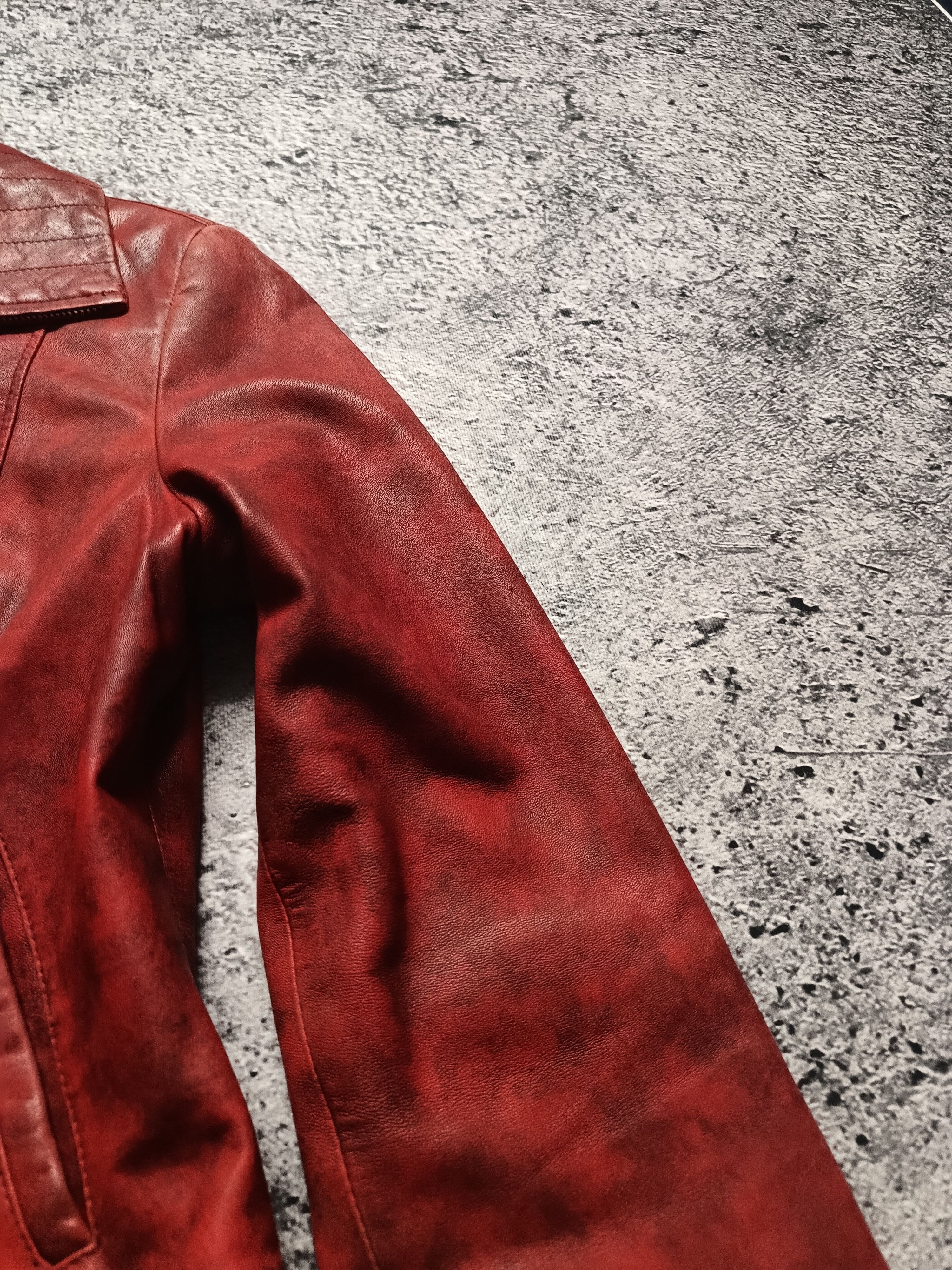 Vintage Vintage Faded Leather Jacket Size M / US 6-8 / IT 42-44 - 5 Thumbnail