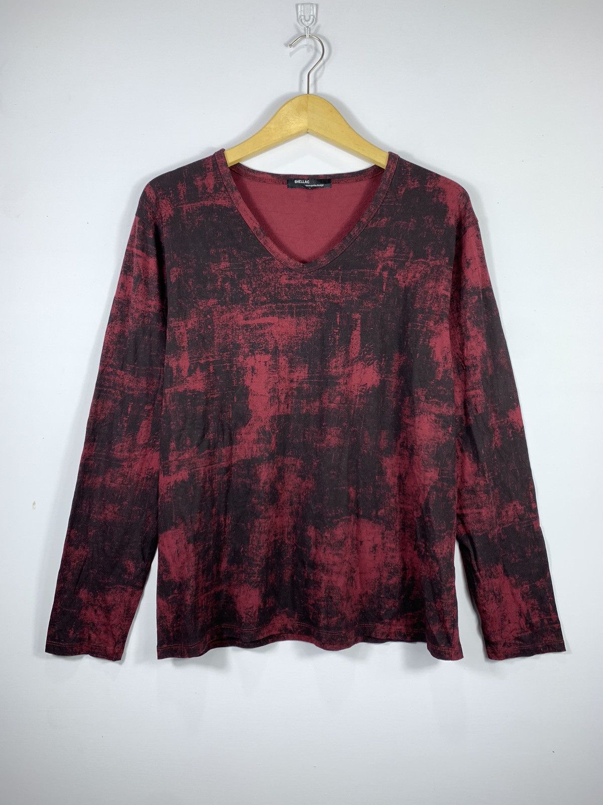 Hysteric Glamour JAPANESE SHELLAC X SEMANTICDESIGN CRAZY ABSTRACT LONG SLEEVE Size US L / EU 52-54 / 3 - 1 Thumbnail